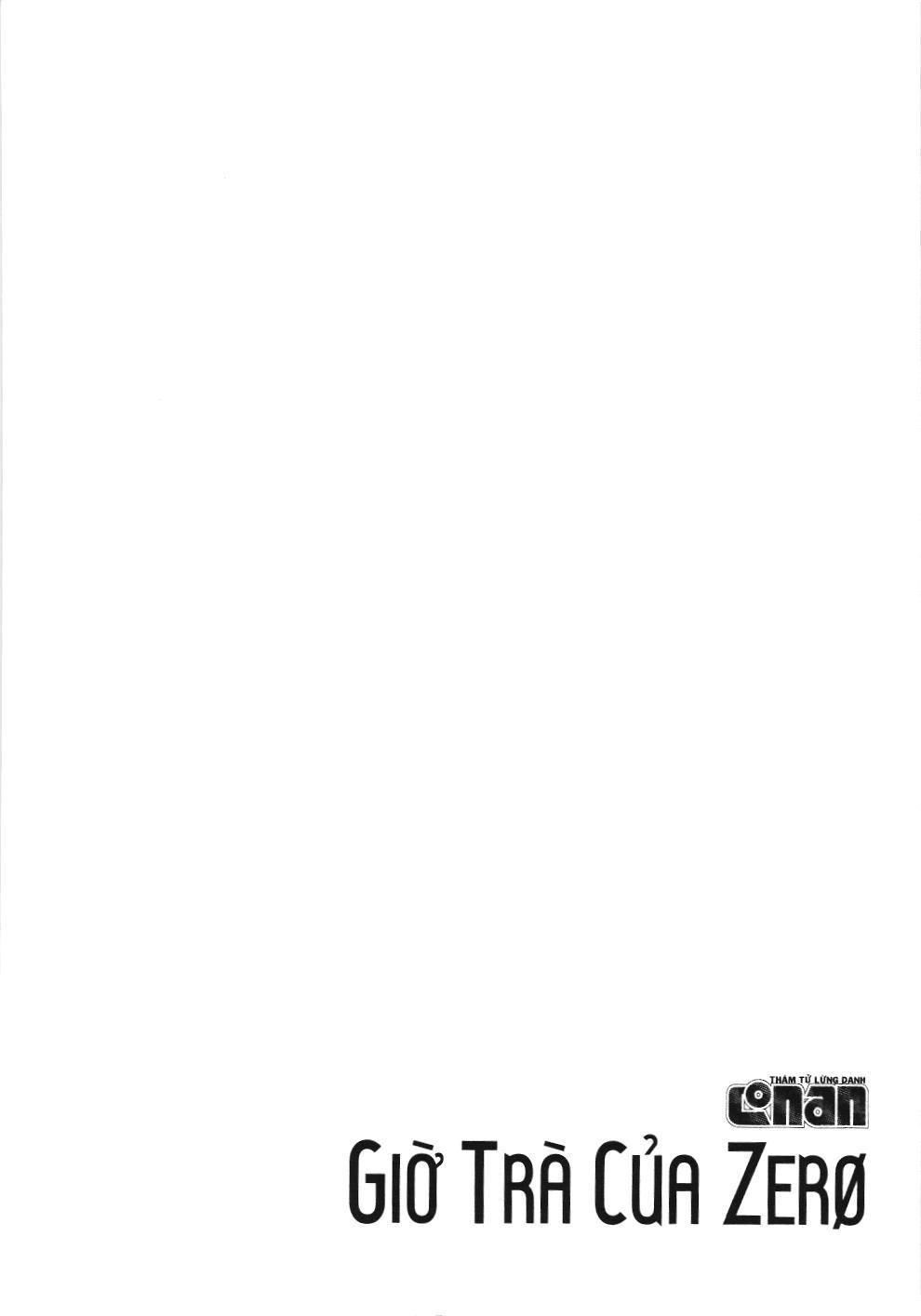 Thám tử lừng danh Conan - Giờ trà của Zero (NXB Kim Đồng): Chapter 28