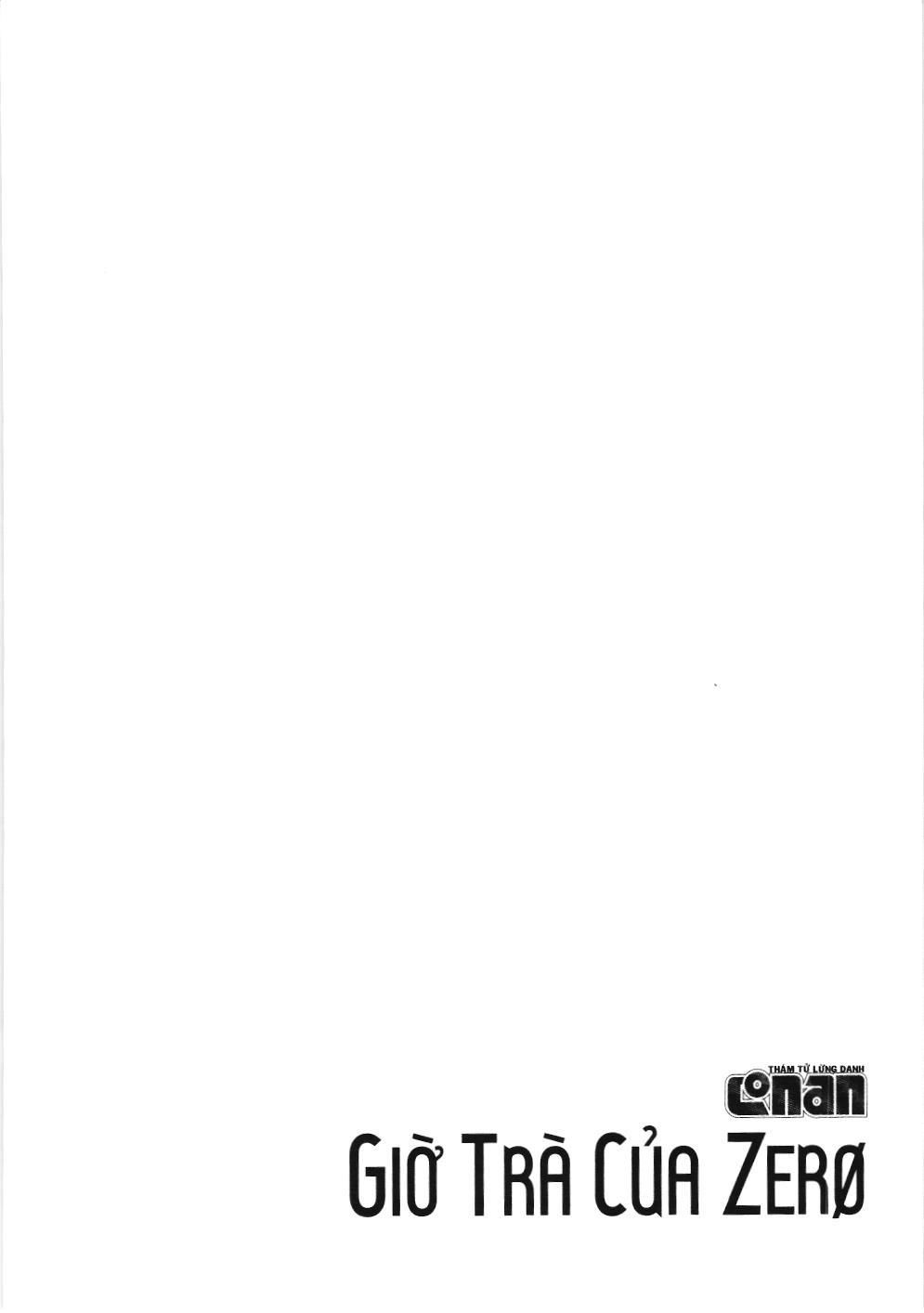 Thám tử lừng danh Conan - Giờ trà của Zero (NXB Kim Đồng): Chapter 42