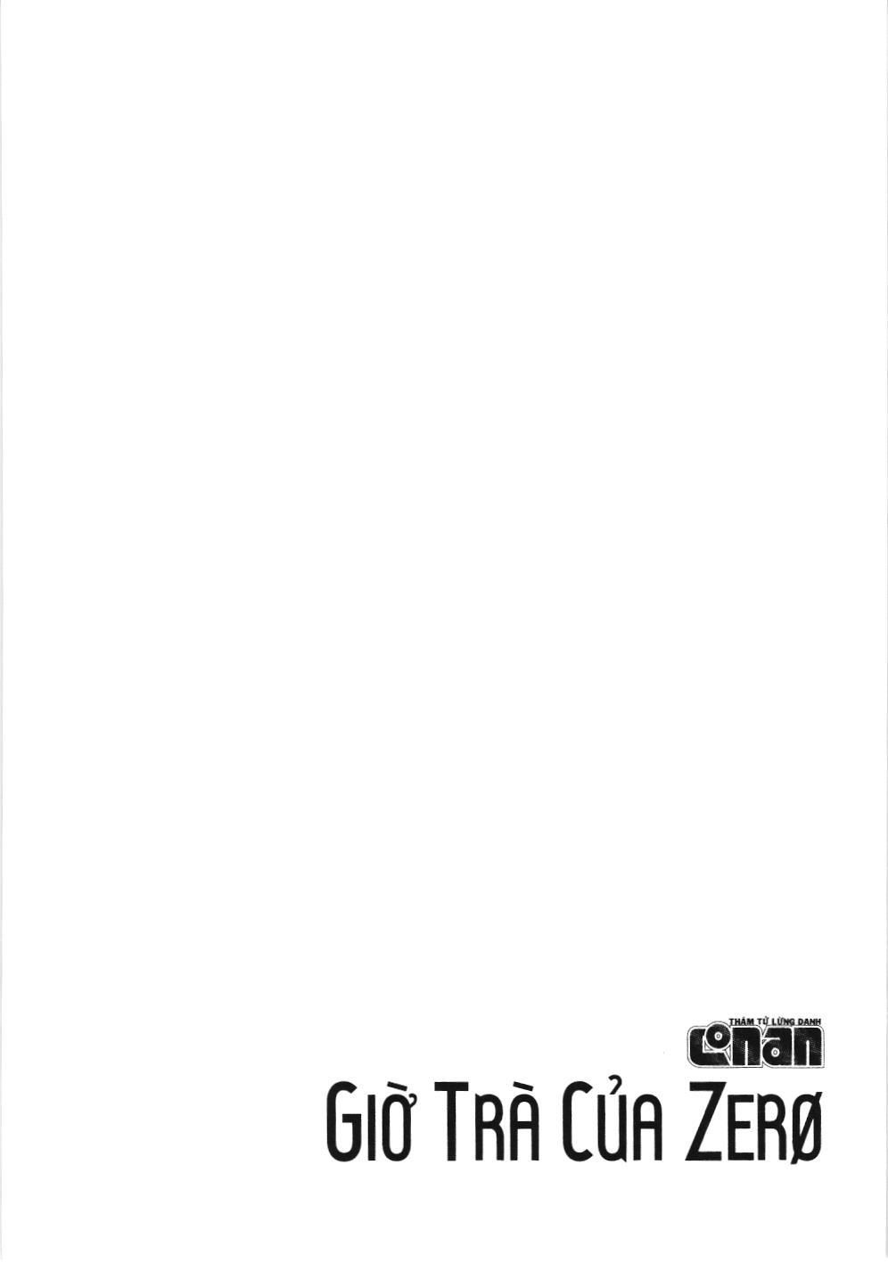 Thám tử lừng danh Conan - Giờ trà của Zero (NXB Kim Đồng): Chapter 51