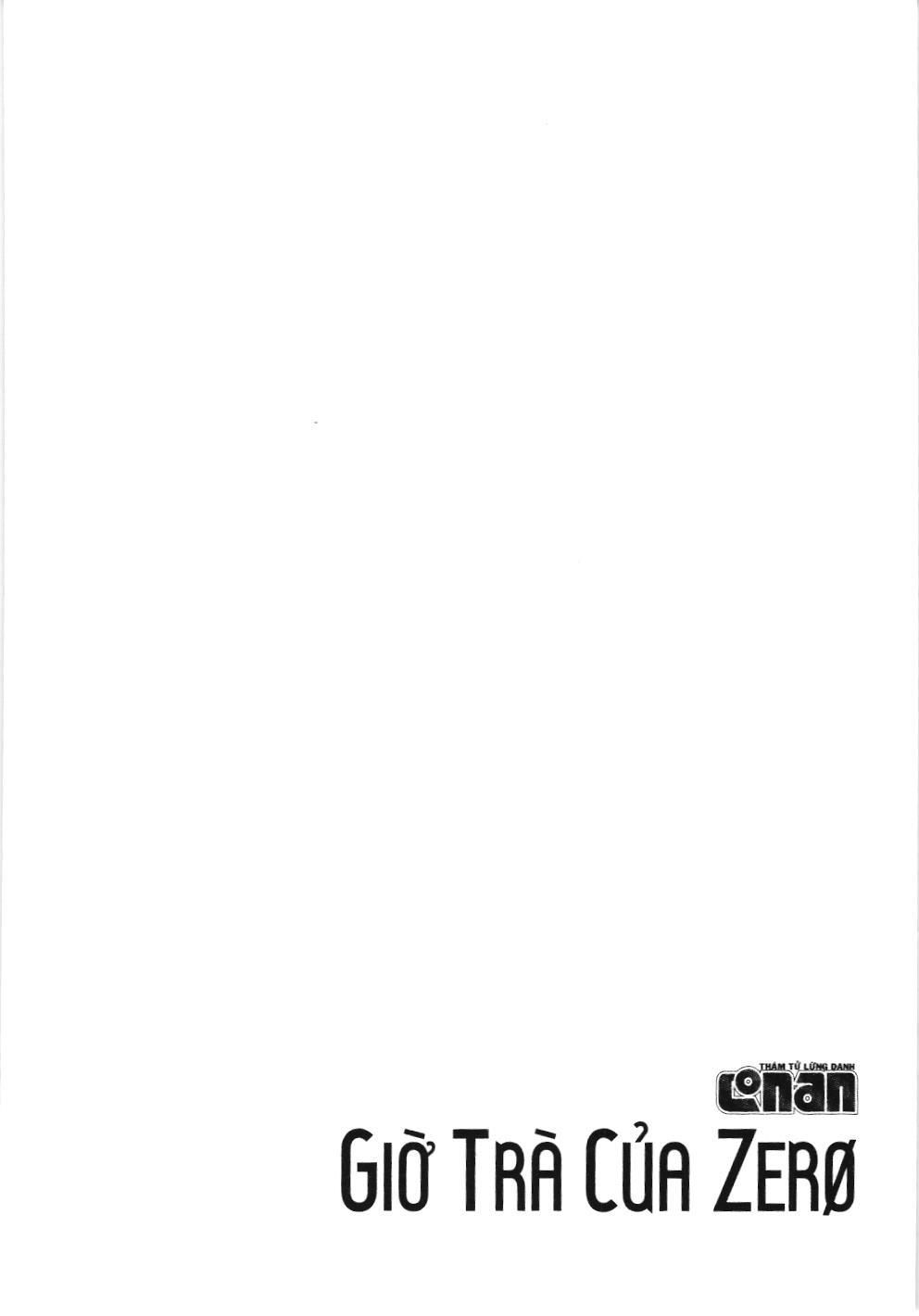Thám tử lừng danh Conan - Giờ trà của Zero (NXB Kim Đồng): Chapter 59