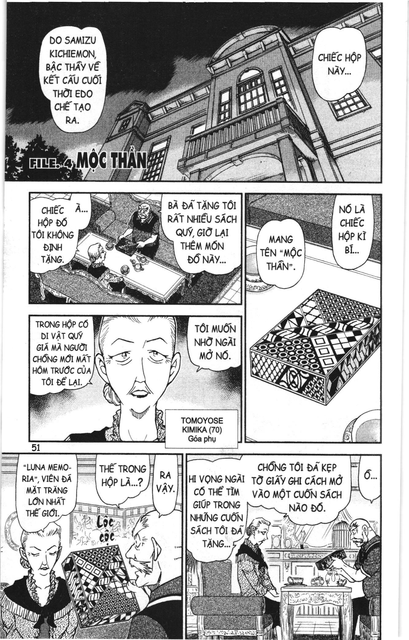 Thám tử lừng danh Conan Loạt truyện tranh: Chapter 1001