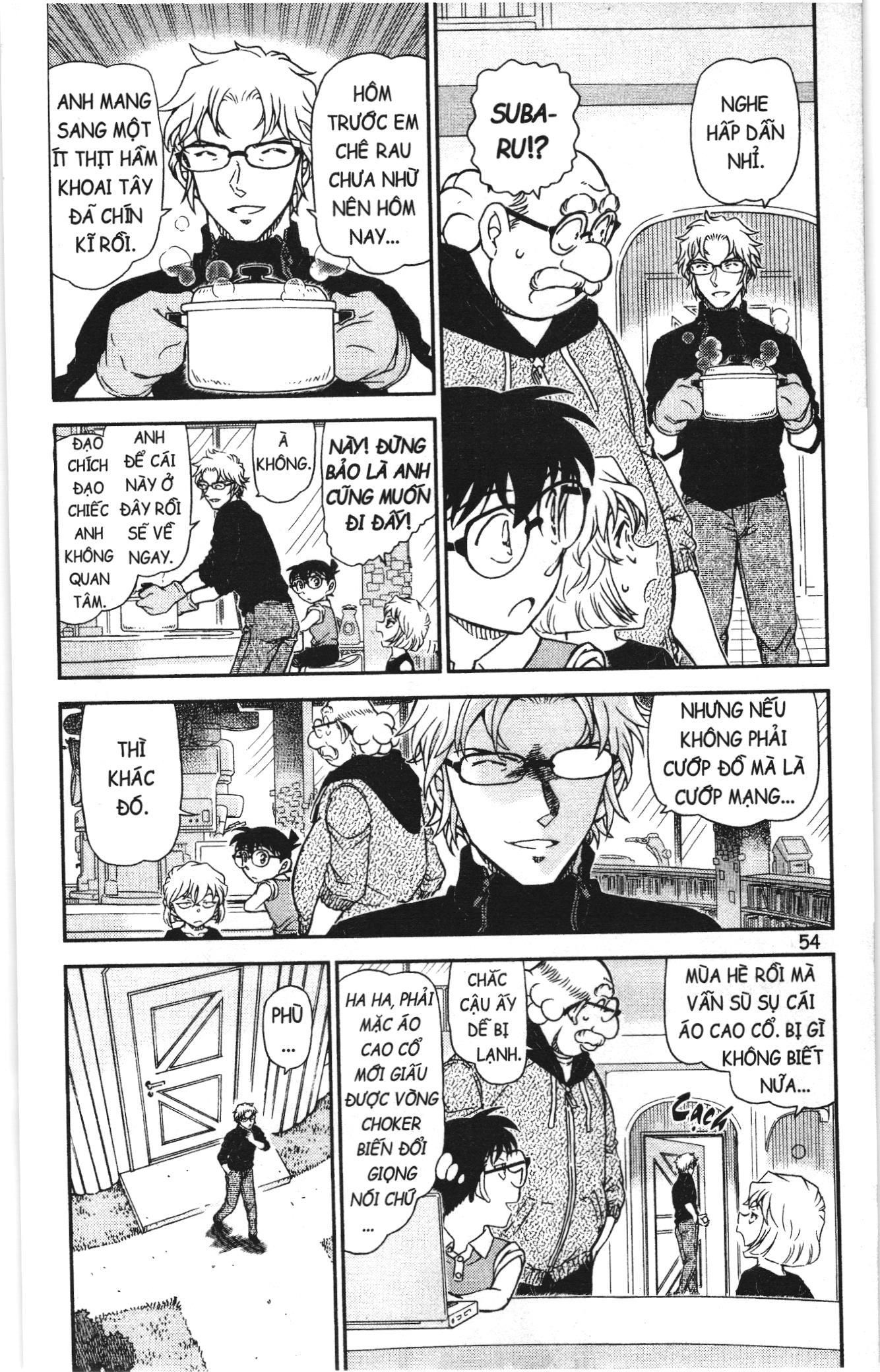 Thám tử lừng danh Conan Loạt truyện tranh: Chapter 1002