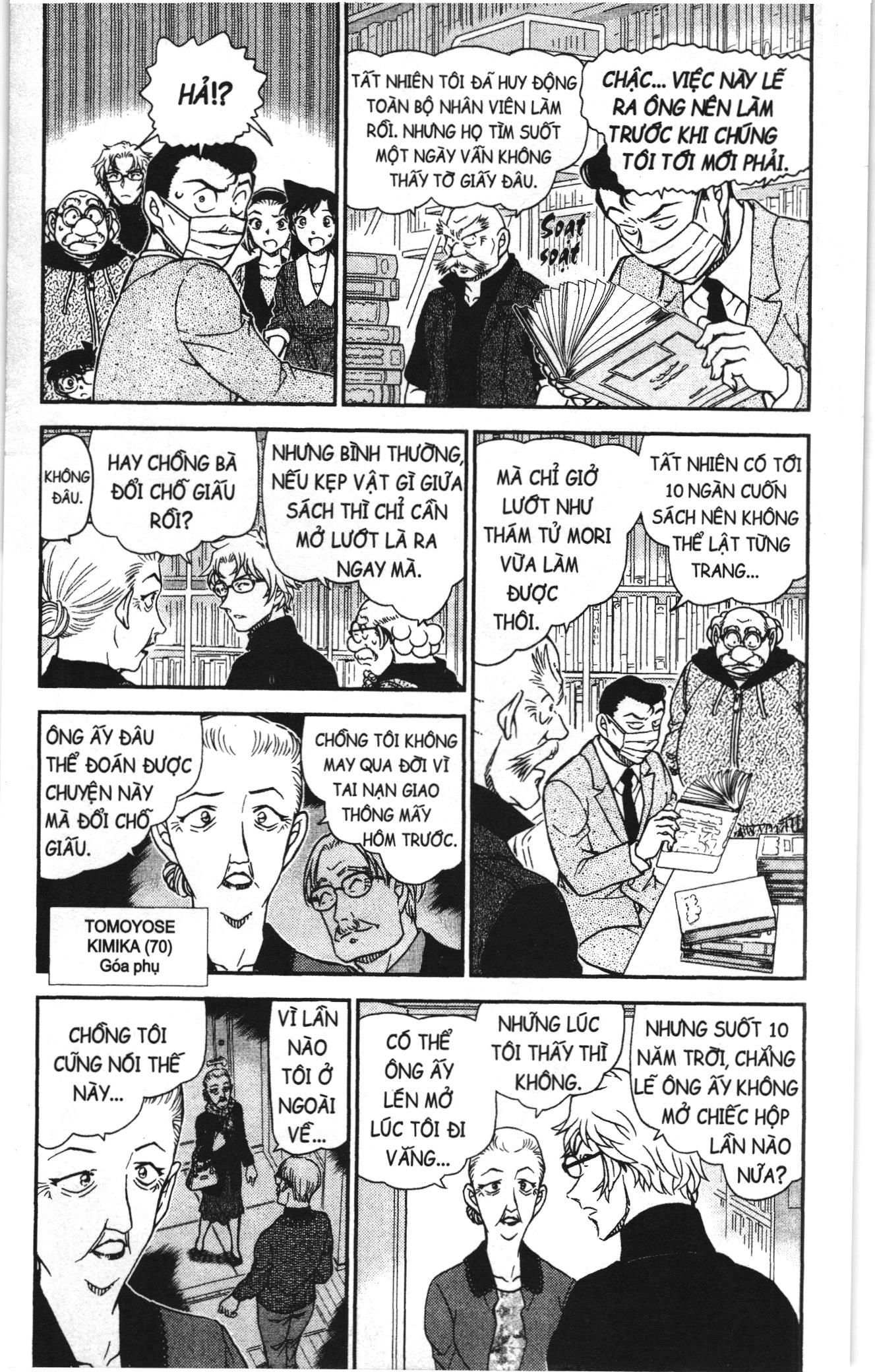 Thám tử lừng danh Conan Loạt truyện tranh: Chapter 1003