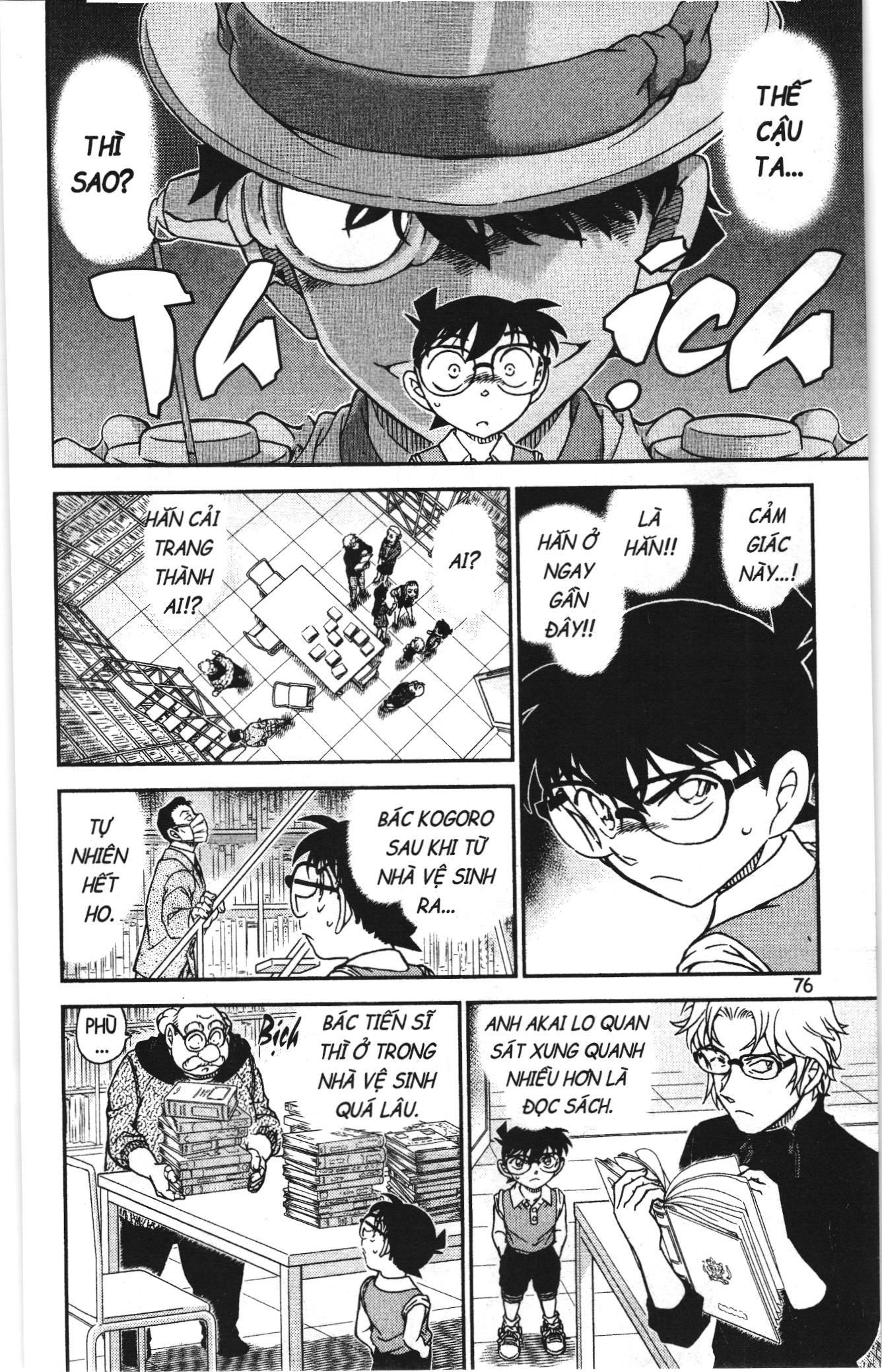 Thám tử lừng danh Conan Loạt truyện tranh: Chapter 1003