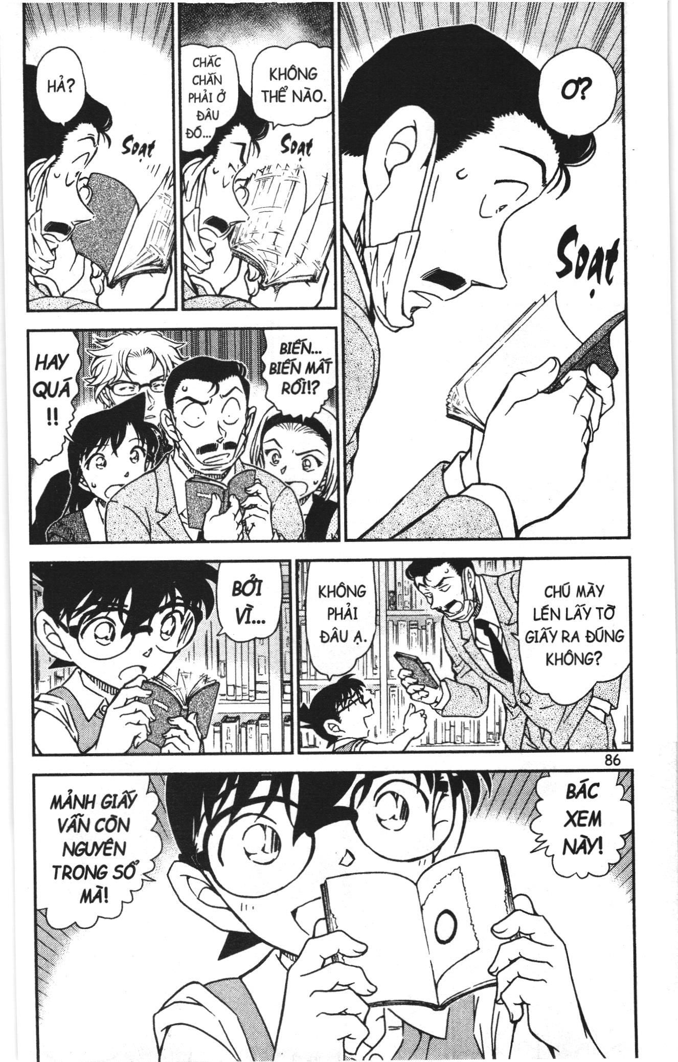 Thám tử lừng danh Conan Loạt truyện tranh: Chapter 1004