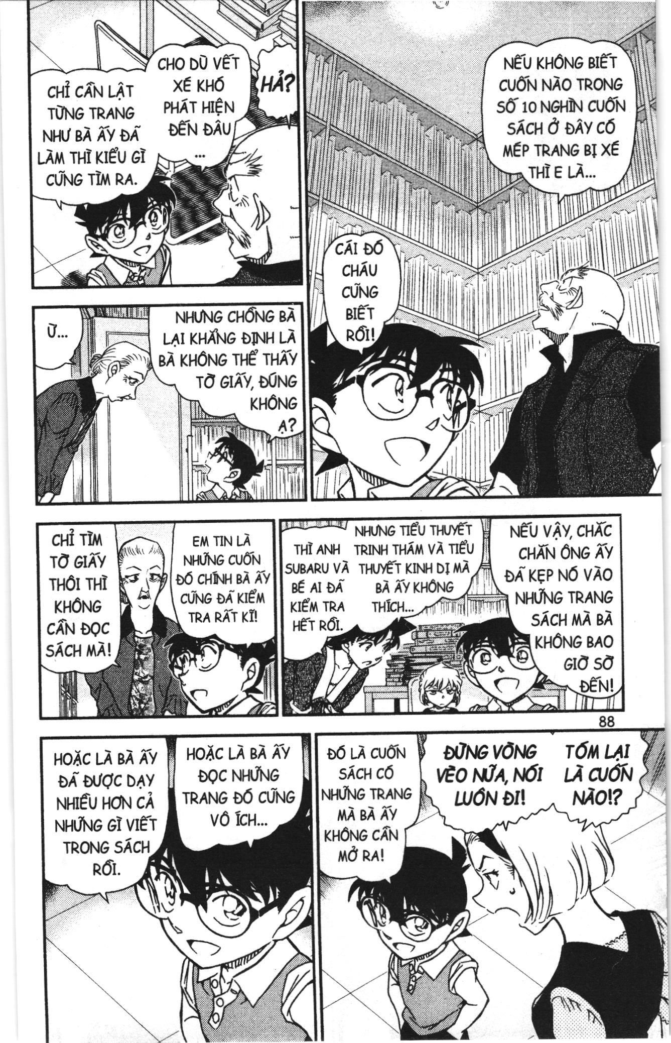 Thám tử lừng danh Conan Loạt truyện tranh: Chapter 1004