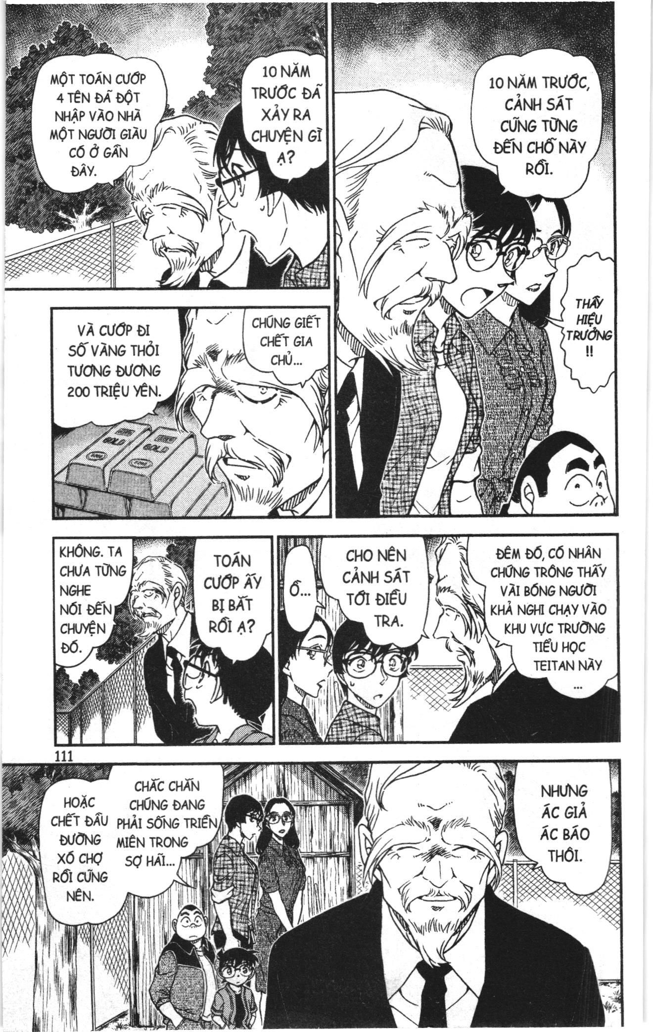Thám tử lừng danh Conan Loạt truyện tranh: Chapter 1005