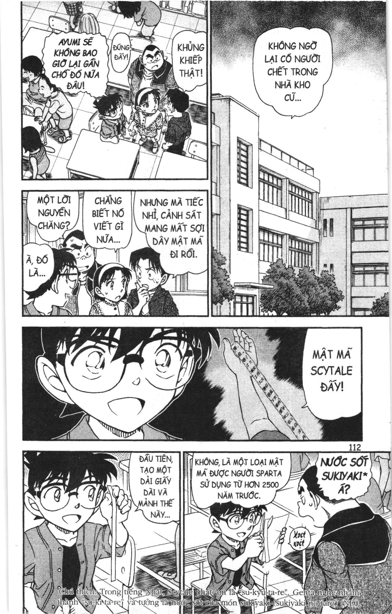 Thám tử lừng danh Conan Loạt truyện tranh: Chapter 1005