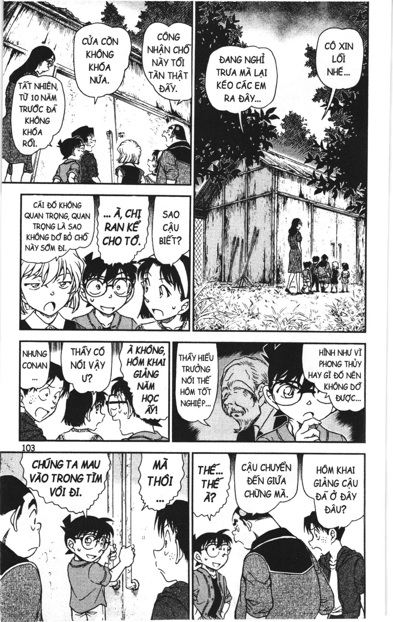 Thám tử lừng danh Conan Loạt truyện tranh: Chapter 1005