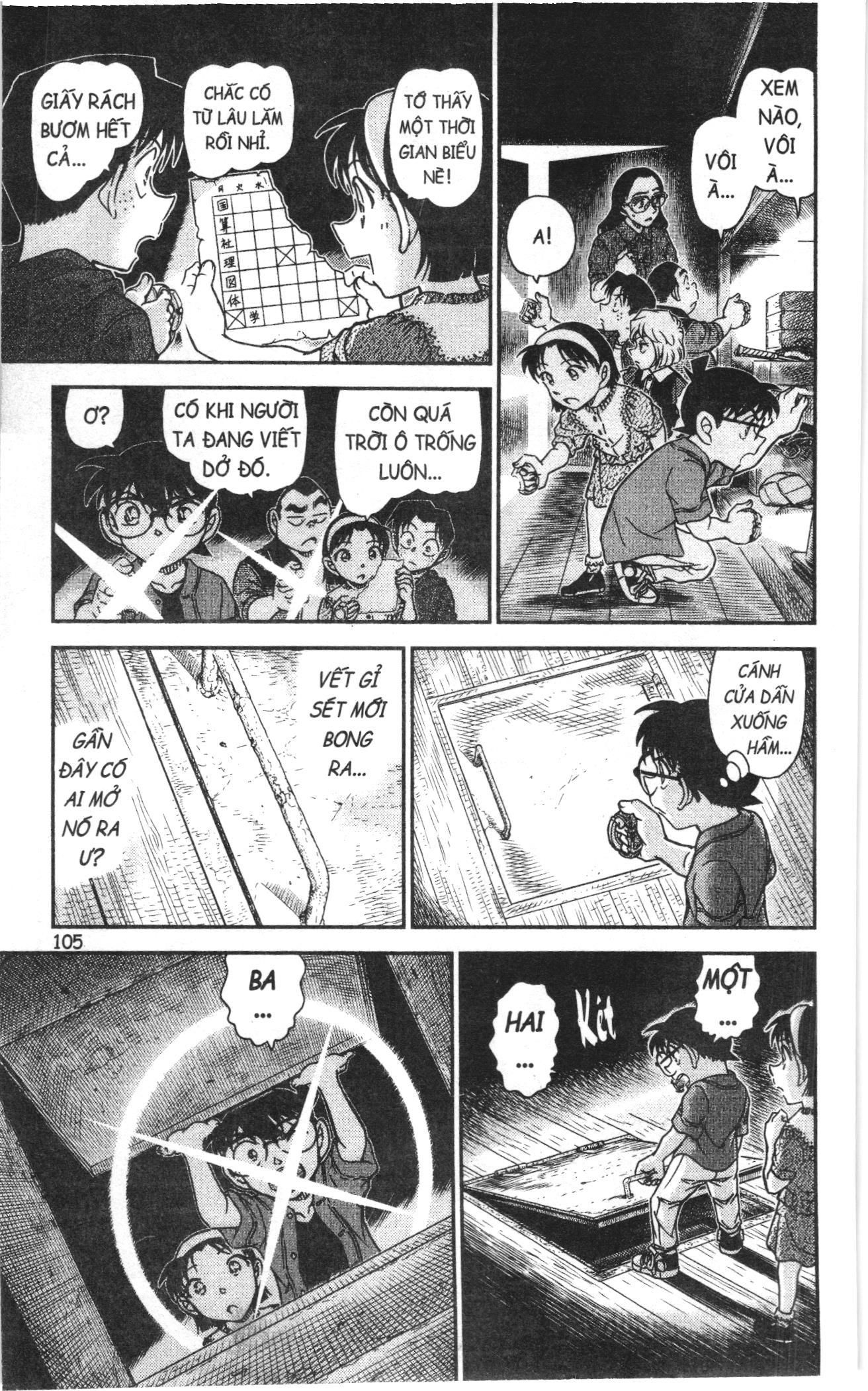 Thám tử lừng danh Conan Loạt truyện tranh: Chapter 1005