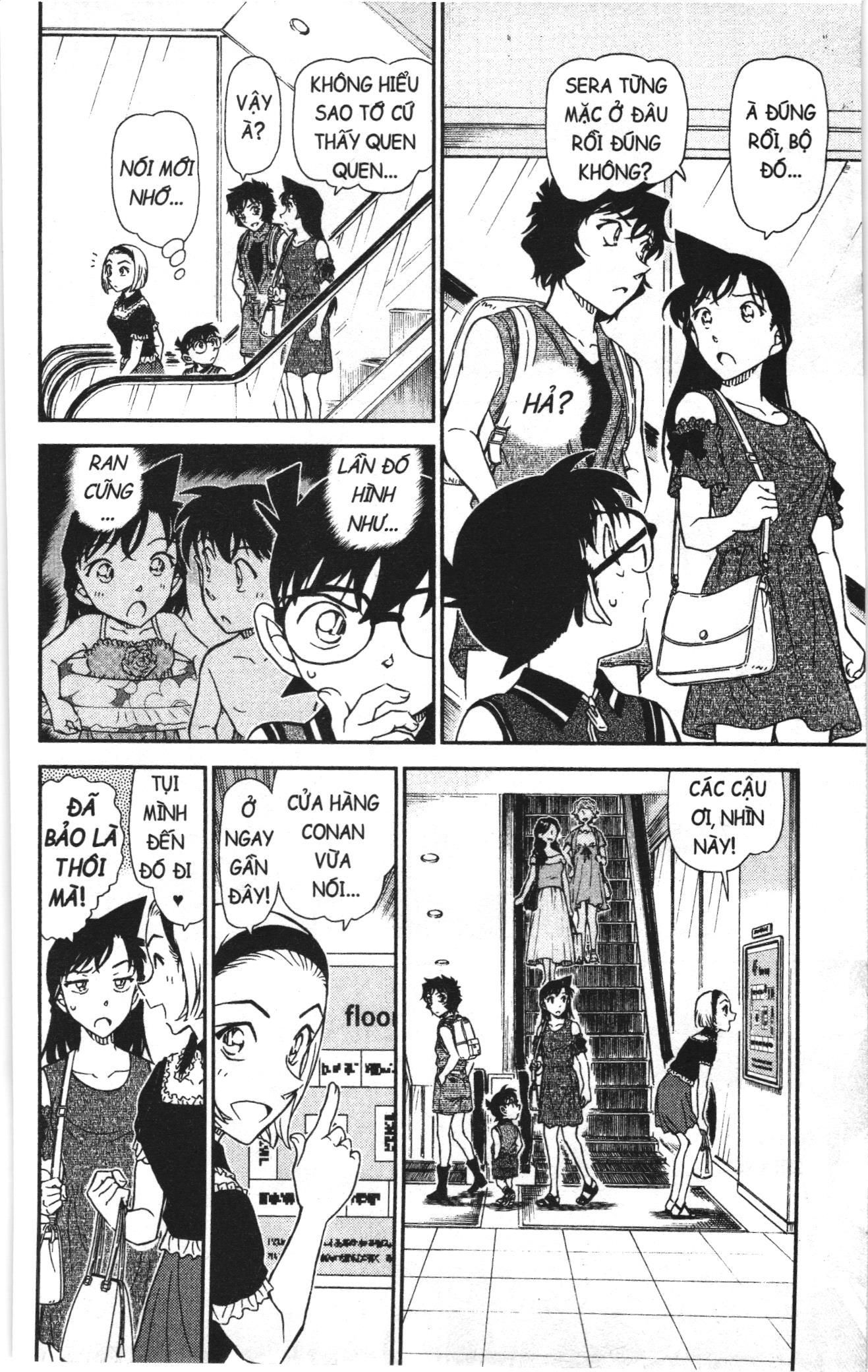 Thám tử lừng danh Conan Loạt truyện tranh: Chapter 1008
