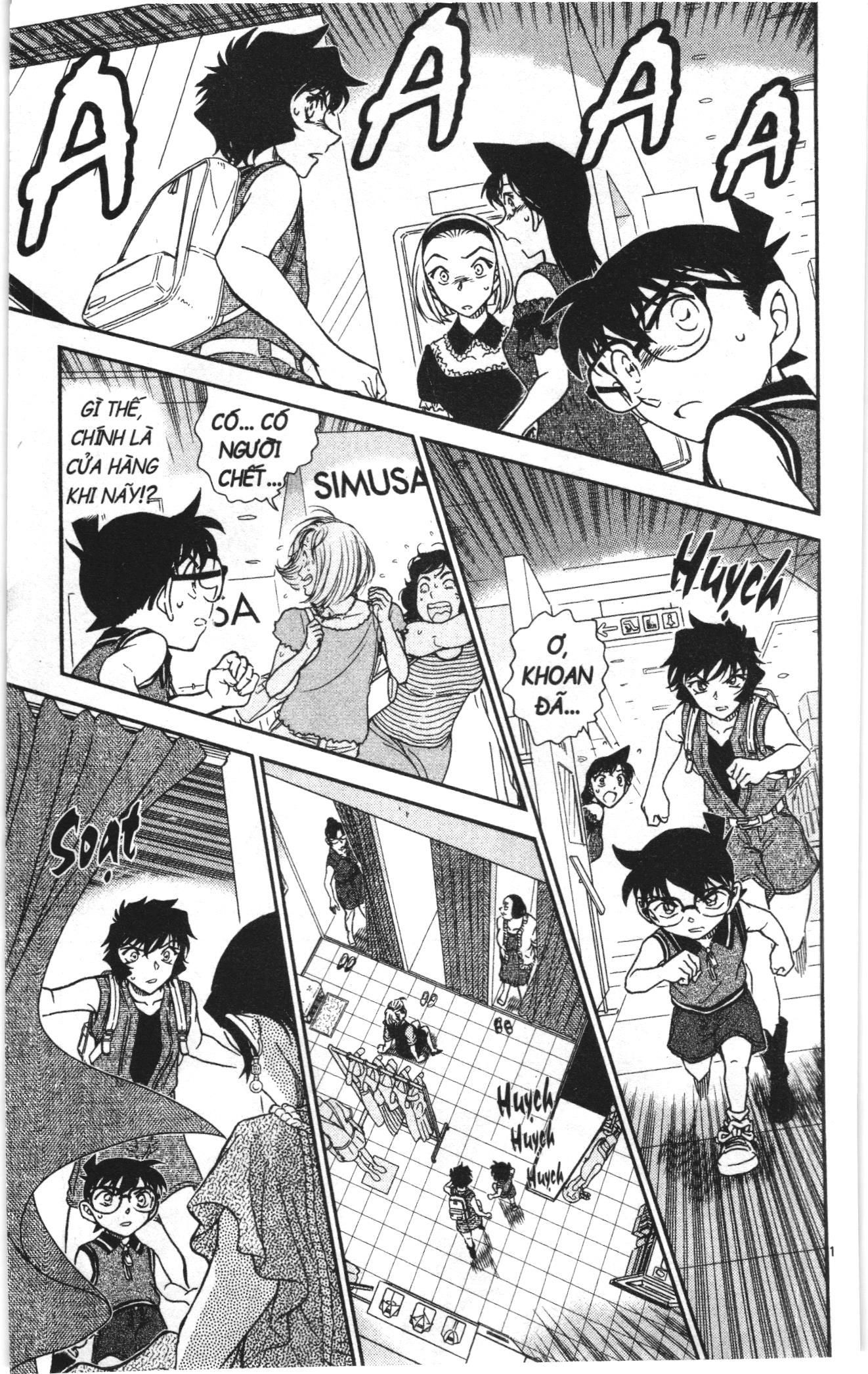 Thám tử lừng danh Conan Loạt truyện tranh: Chapter 1008