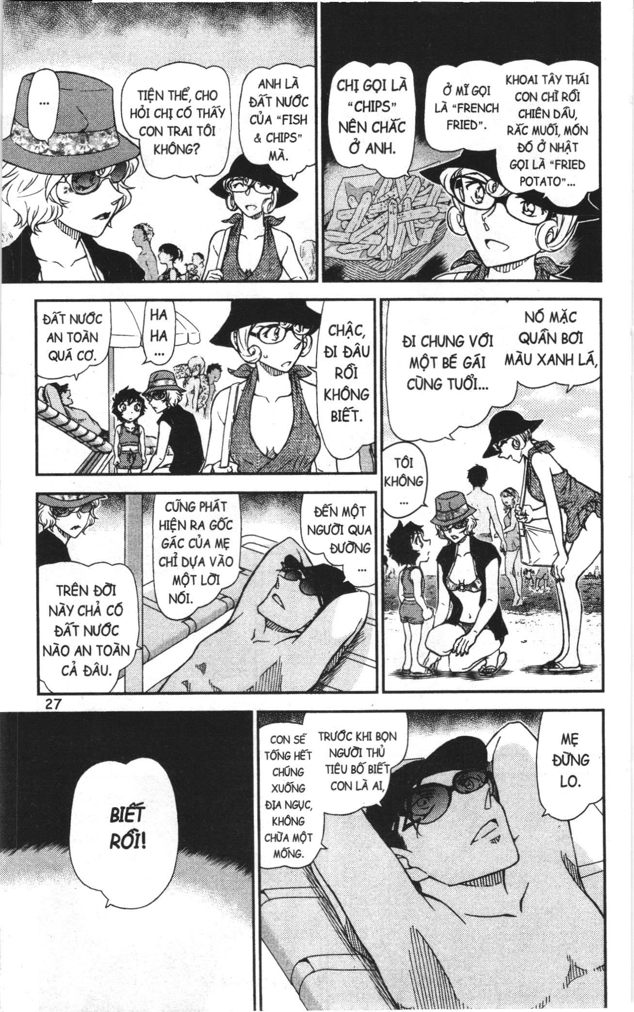 Thám tử lừng danh Conan Loạt truyện tranh: Chapter 1011