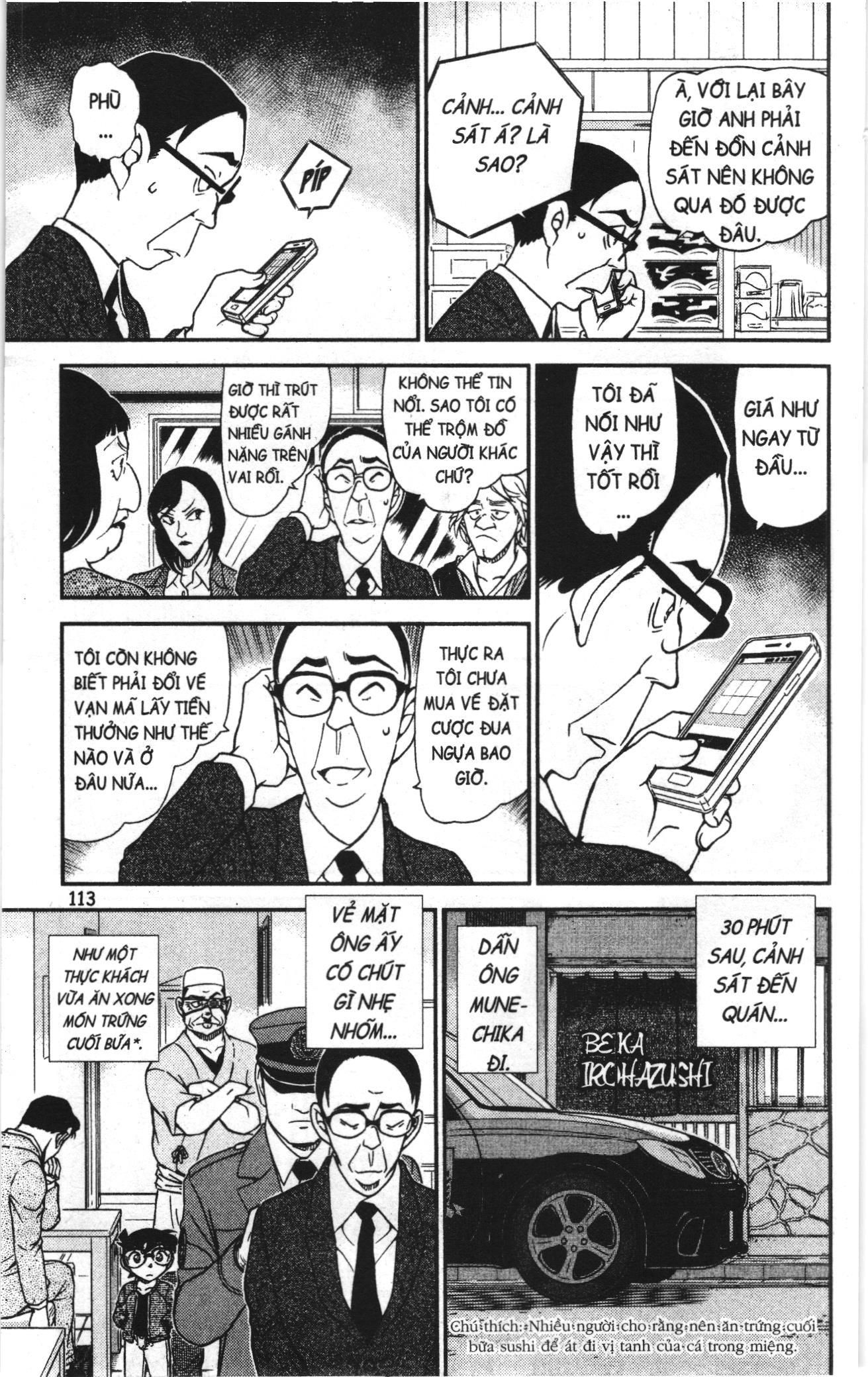 Thám tử lừng danh Conan Loạt truyện tranh: Chapter 1016