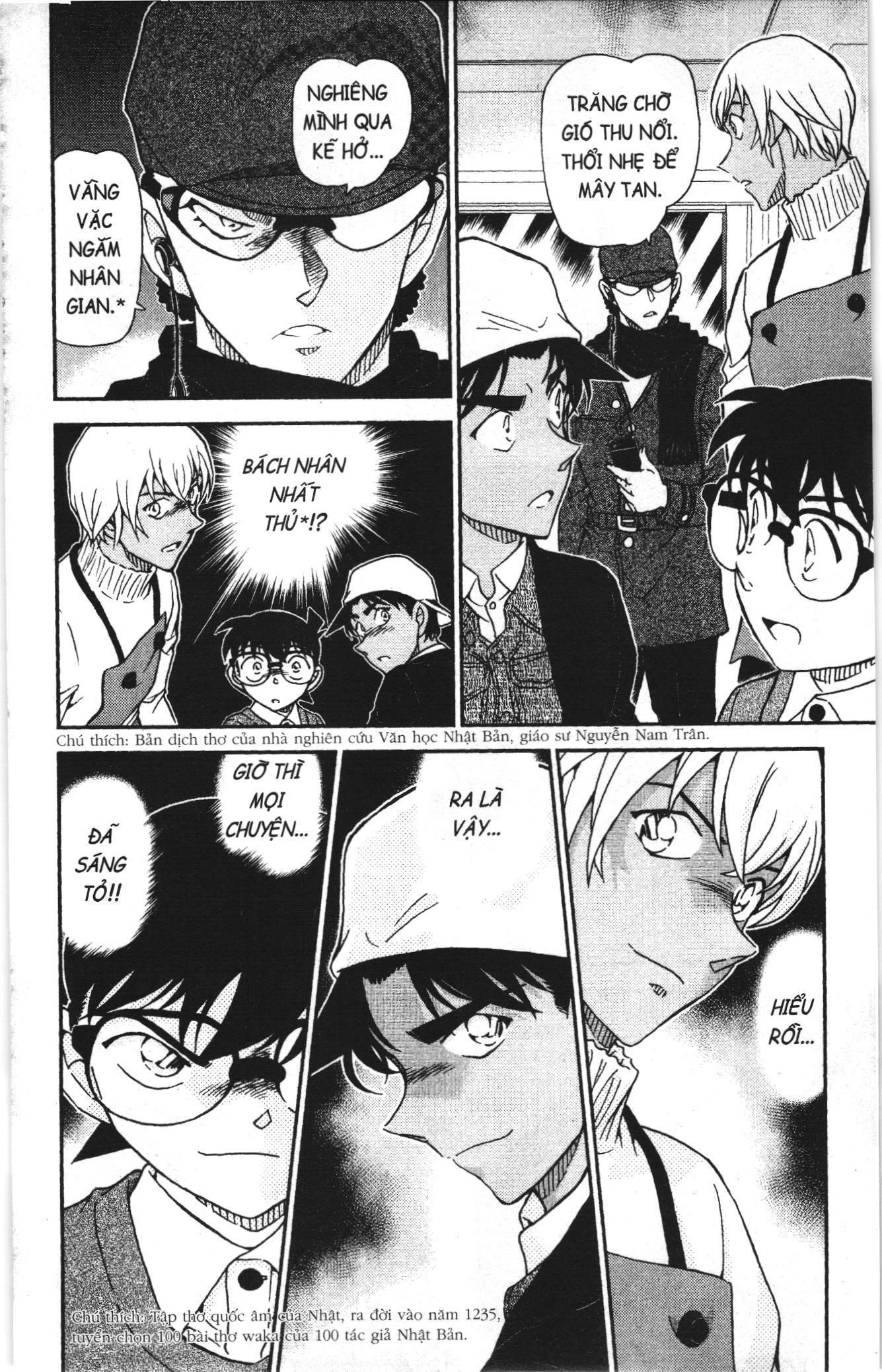 Thám tử lừng danh Conan Loạt truyện tranh: Chapter 1021