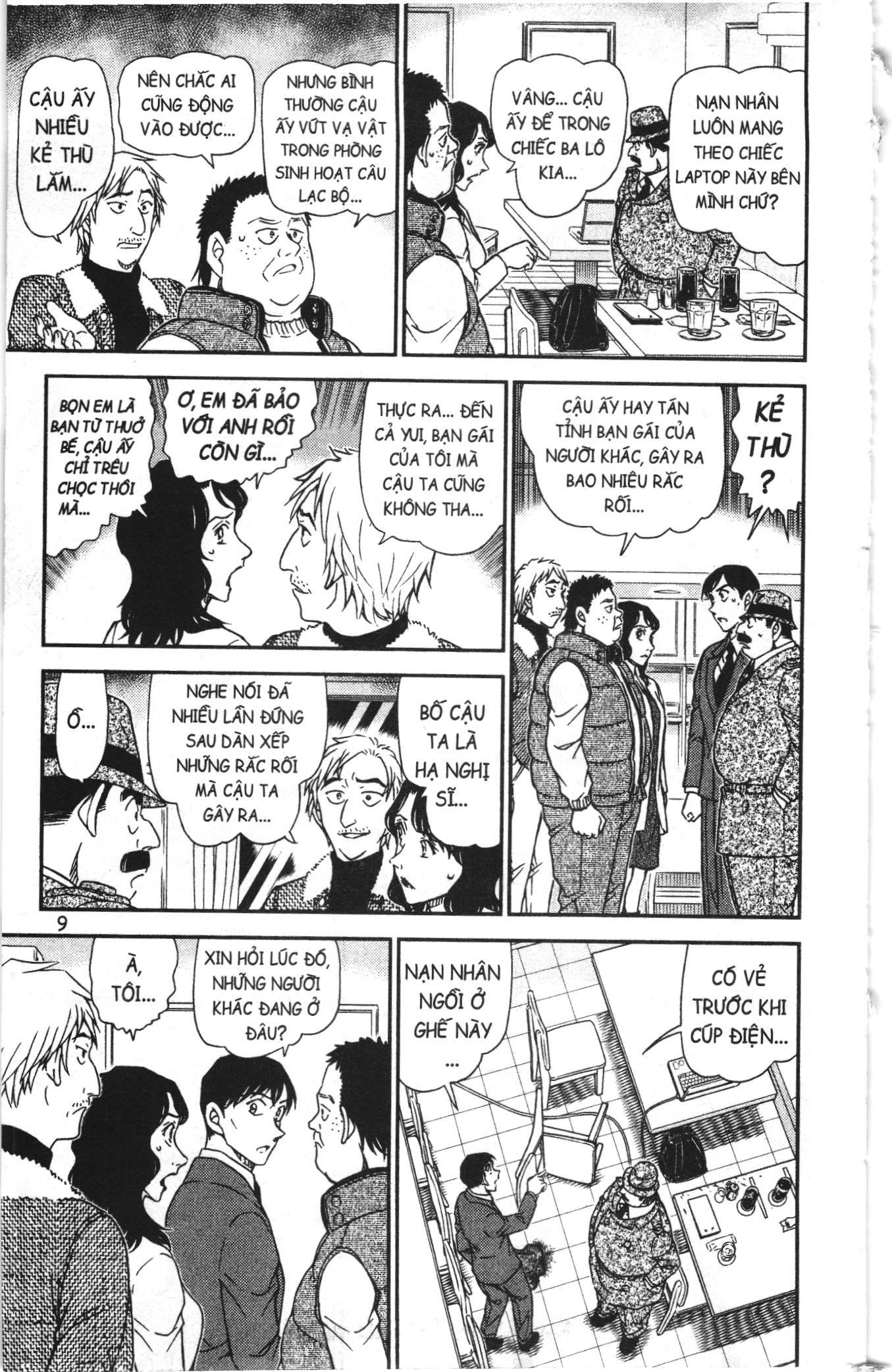 Thám tử lừng danh Conan Loạt truyện tranh: Chapter 1021