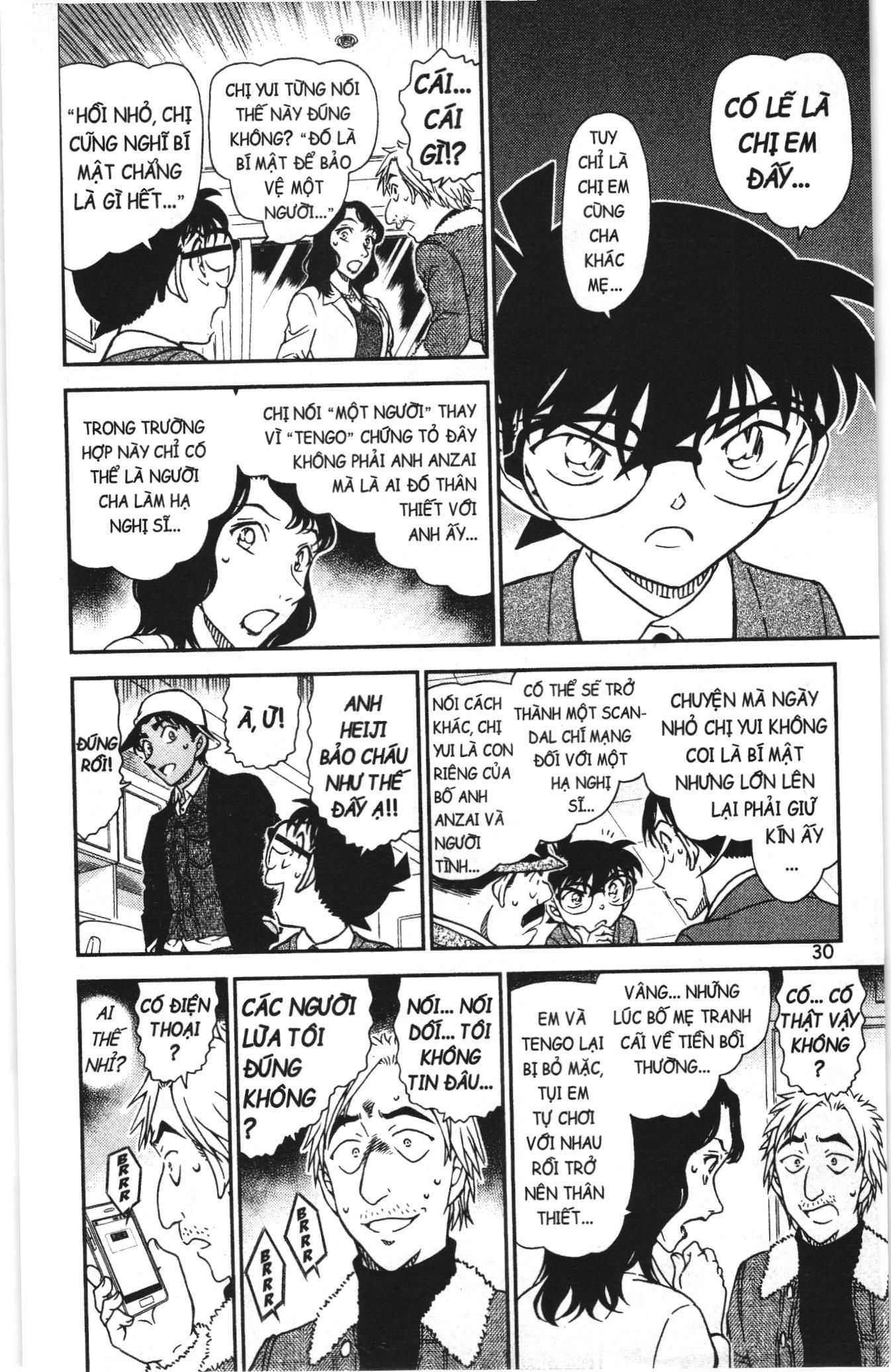 Thám tử lừng danh Conan Loạt truyện tranh: Chapter 1022