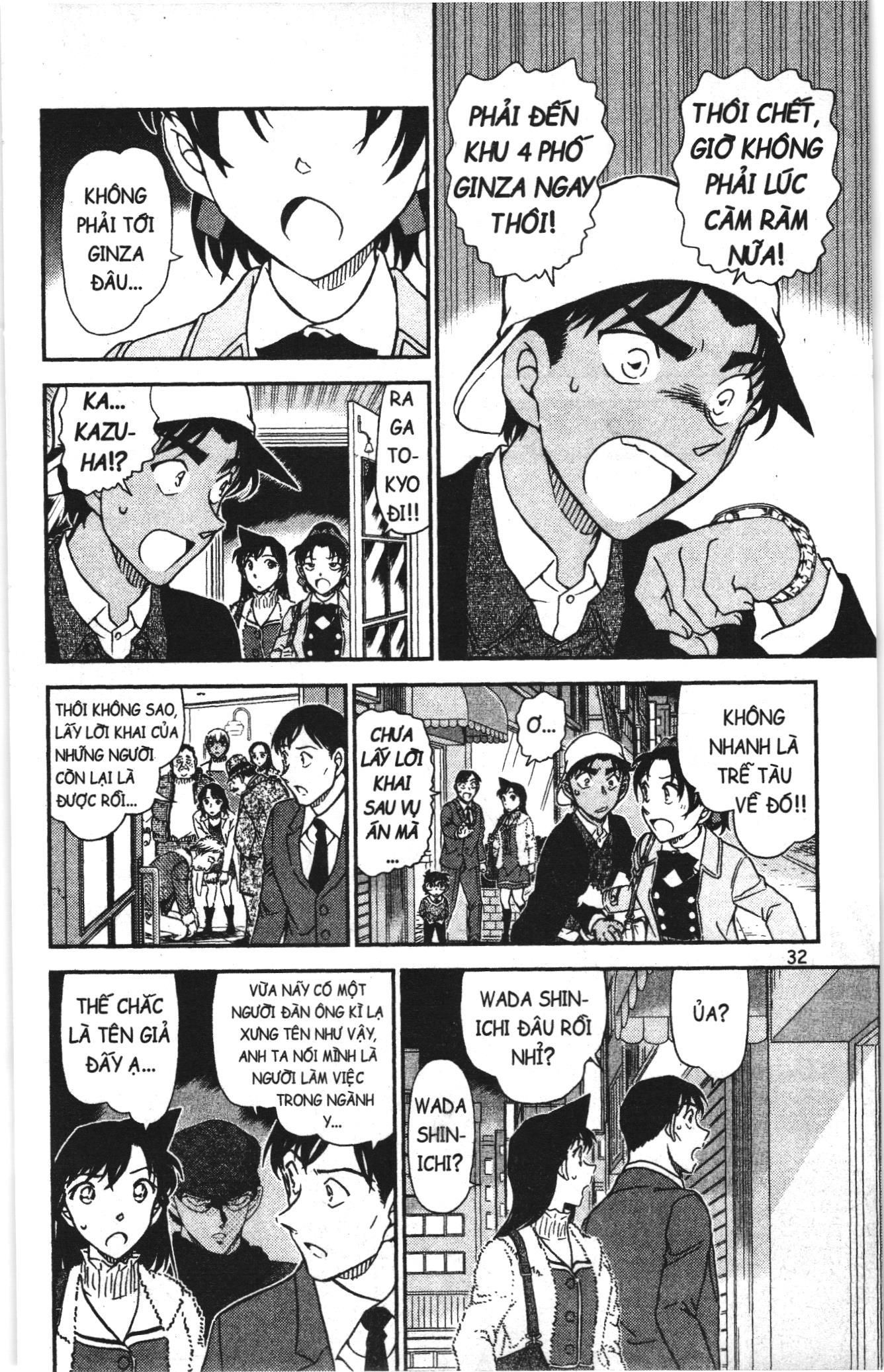 Thám tử lừng danh Conan Loạt truyện tranh: Chapter 1022
