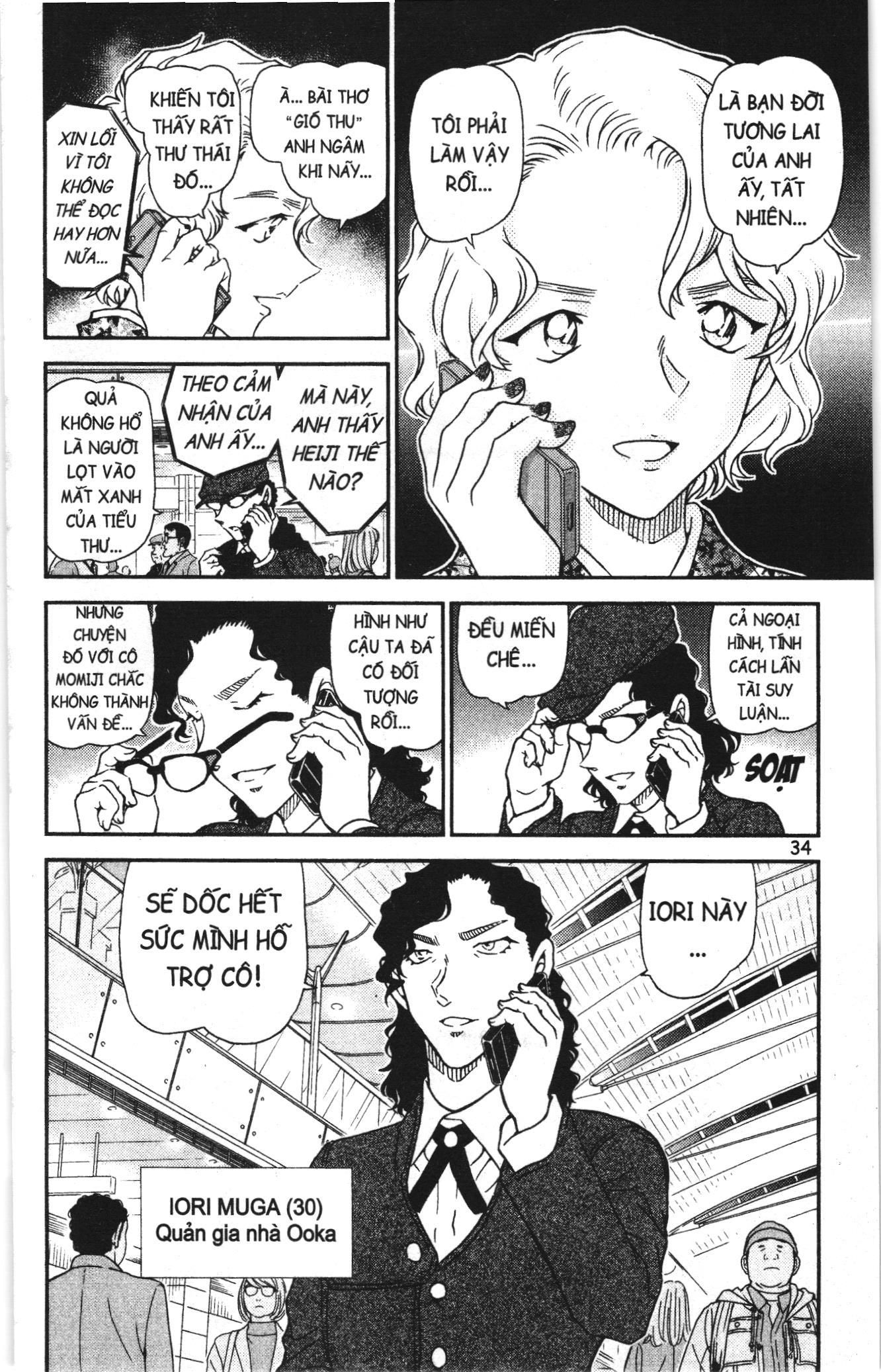 Thám tử lừng danh Conan Loạt truyện tranh: Chapter 1022