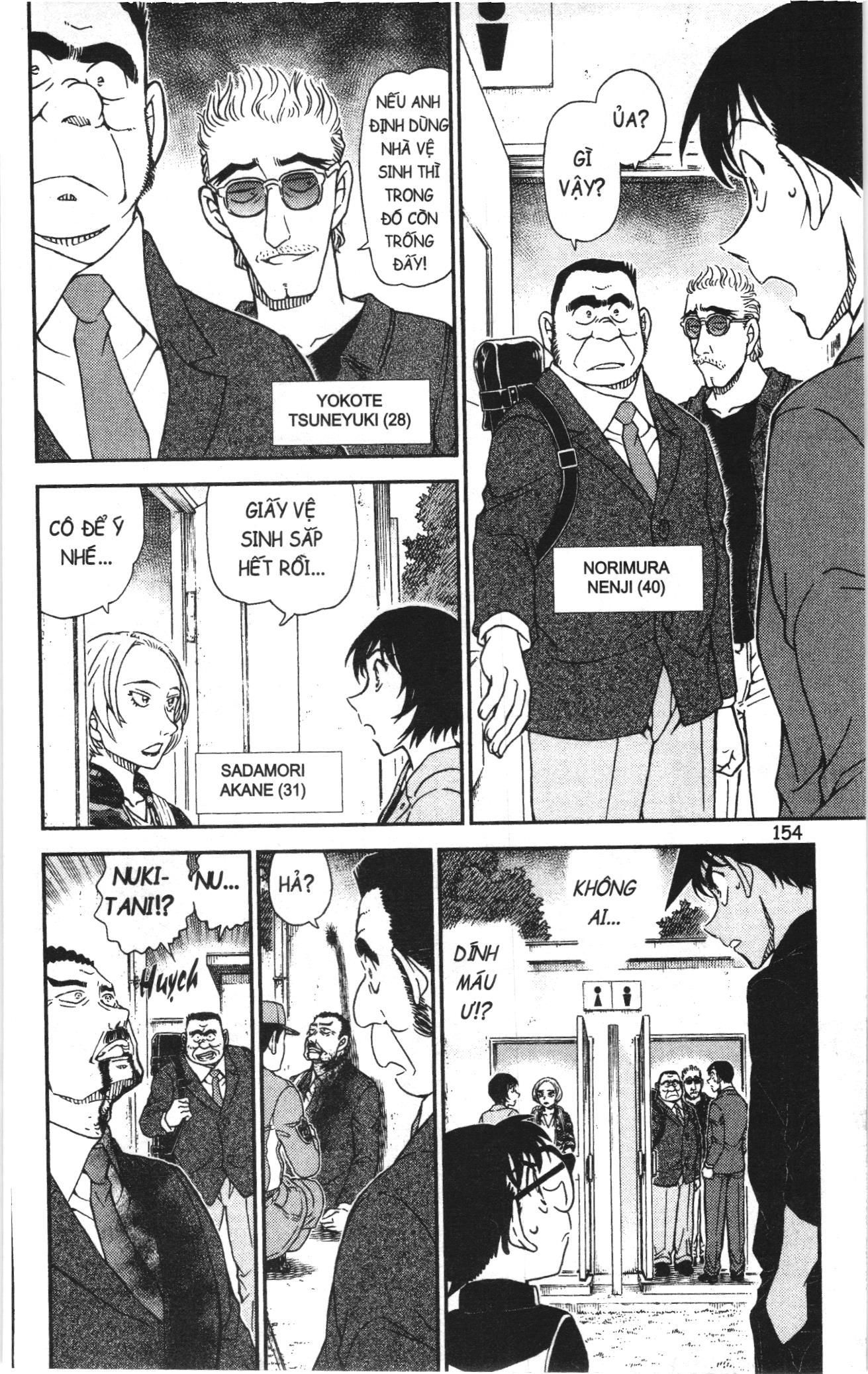 Thám tử lừng danh Conan Loạt truyện tranh: Chapter 1030