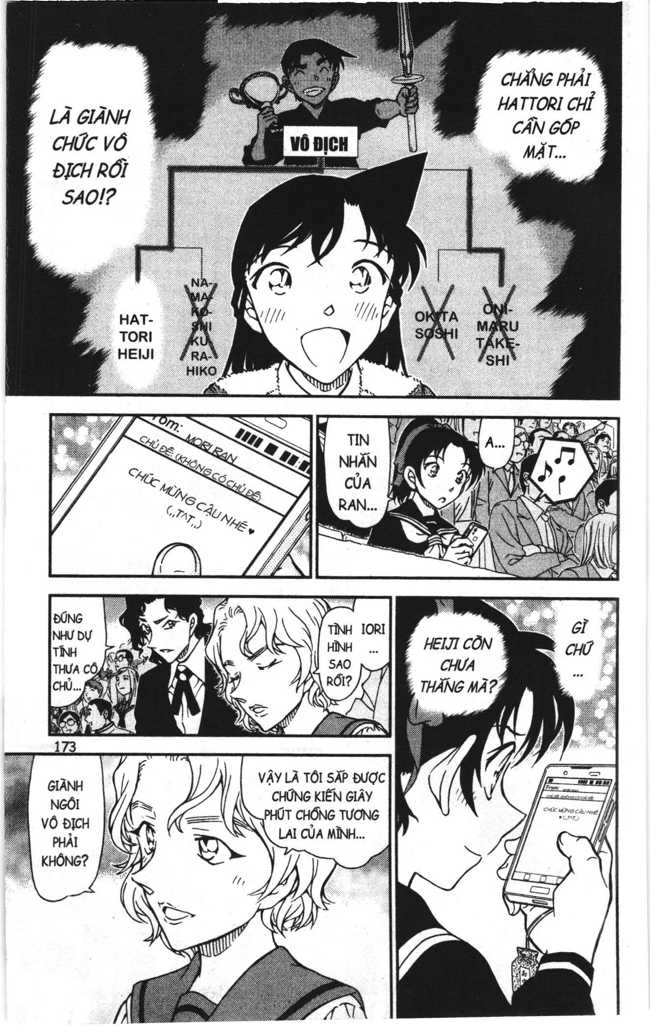 Thám tử lừng danh Conan Loạt truyện tranh: Chapter 1031