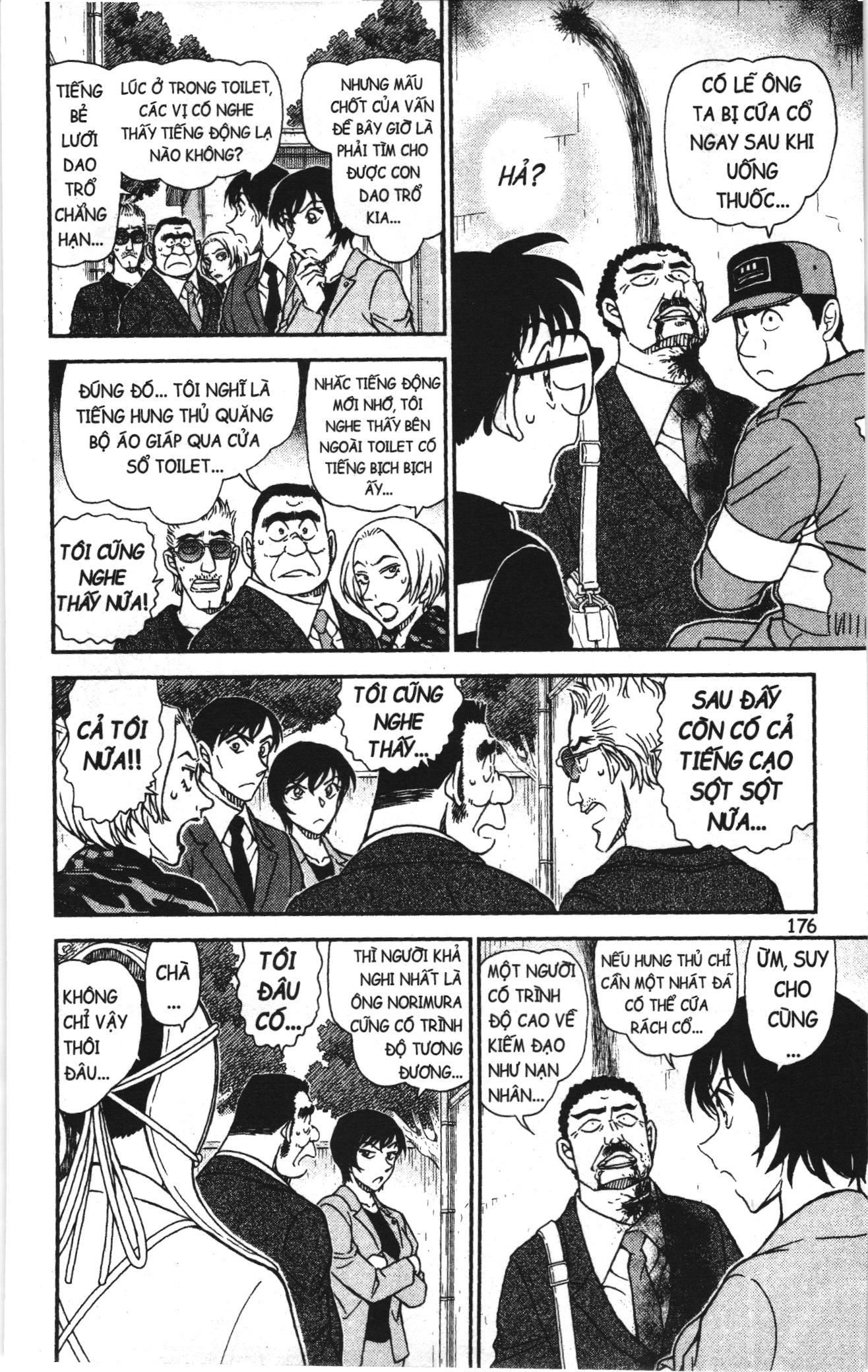 Thám tử lừng danh Conan Loạt truyện tranh: Chapter 1031