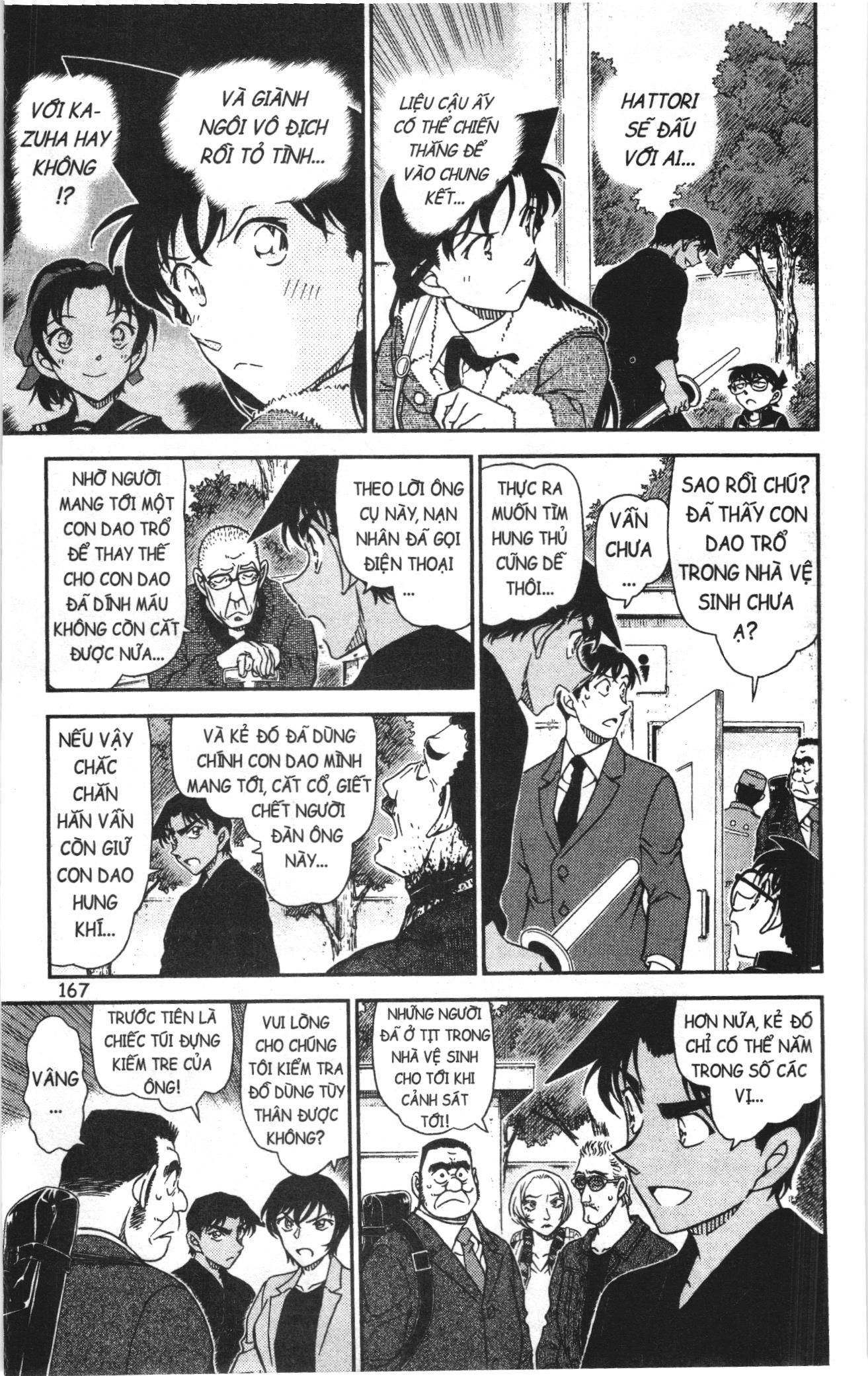 Thám tử lừng danh Conan Loạt truyện tranh: Chapter 1031