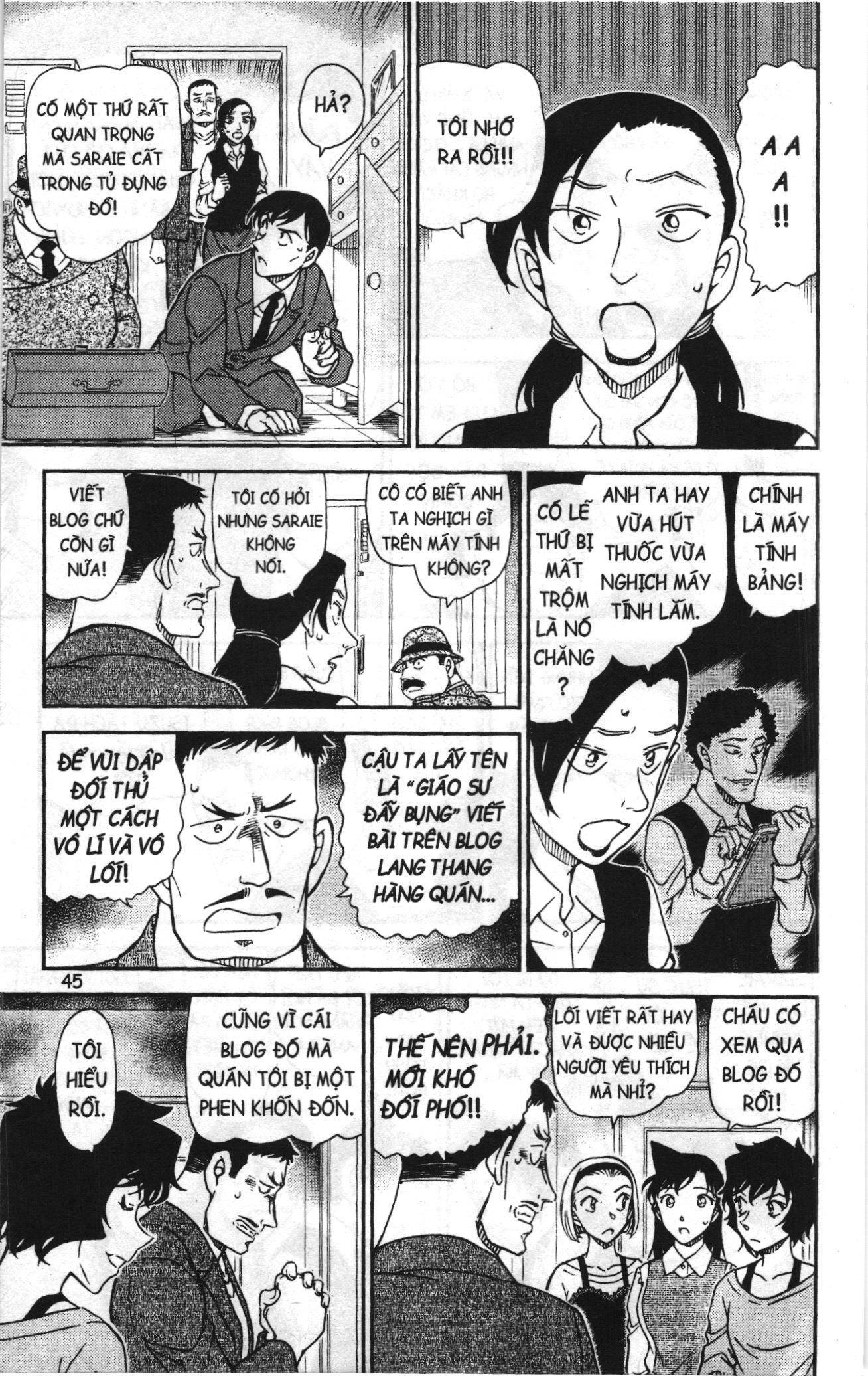 Thám tử lừng danh Conan Loạt truyện tranh: Chapter 1034