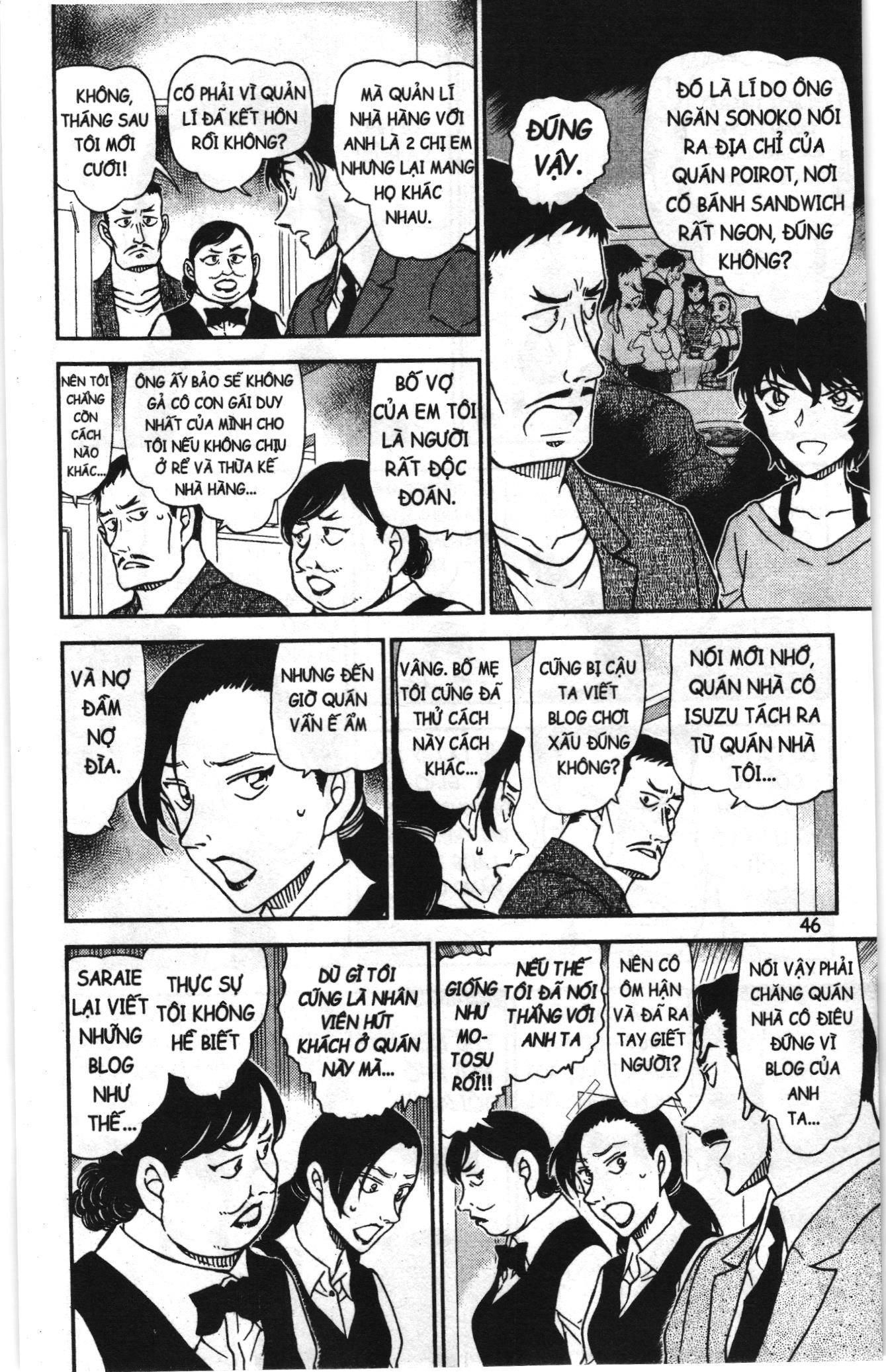 Thám tử lừng danh Conan Loạt truyện tranh: Chapter 1034