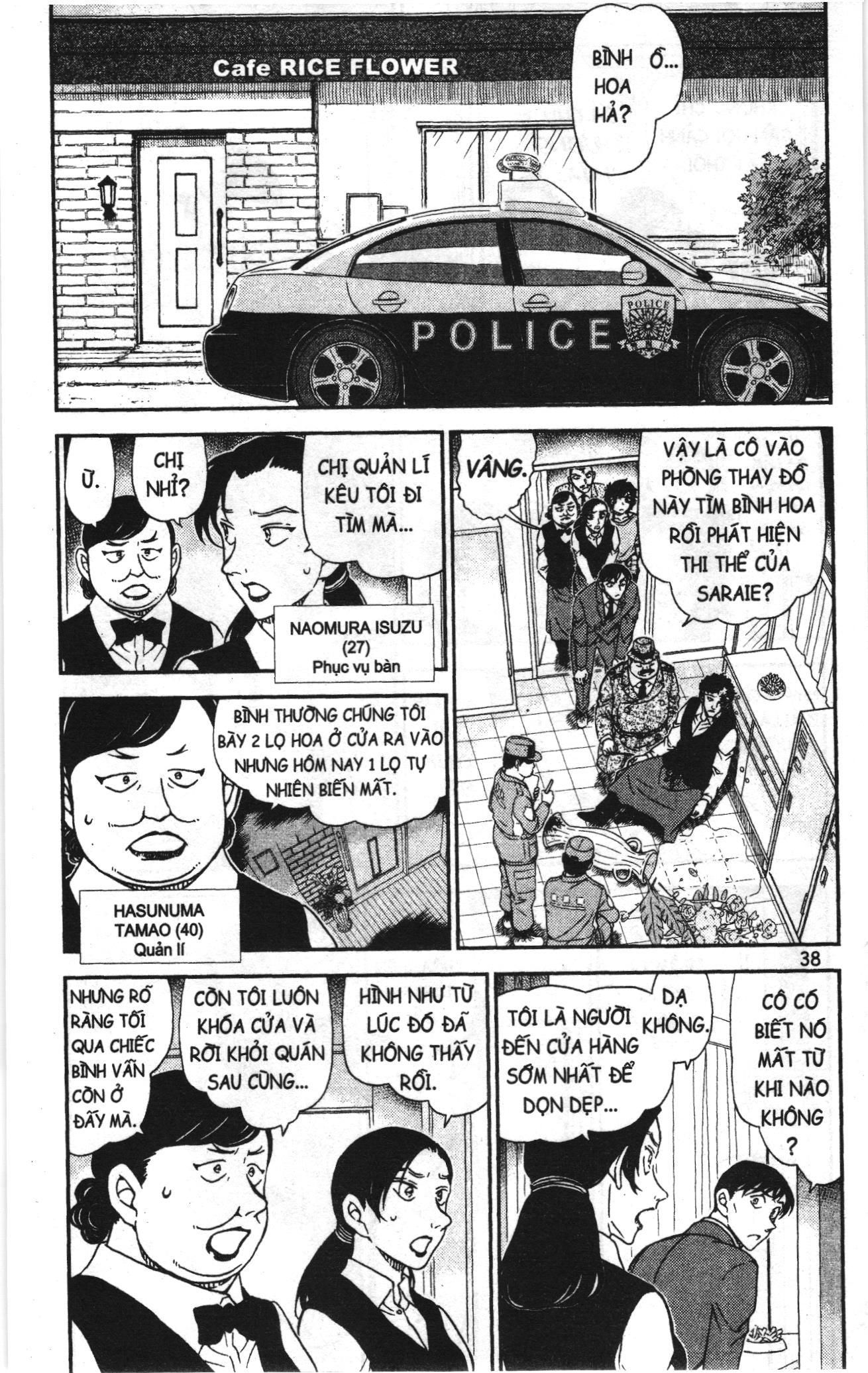 Thám tử lừng danh Conan Loạt truyện tranh: Chapter 1034