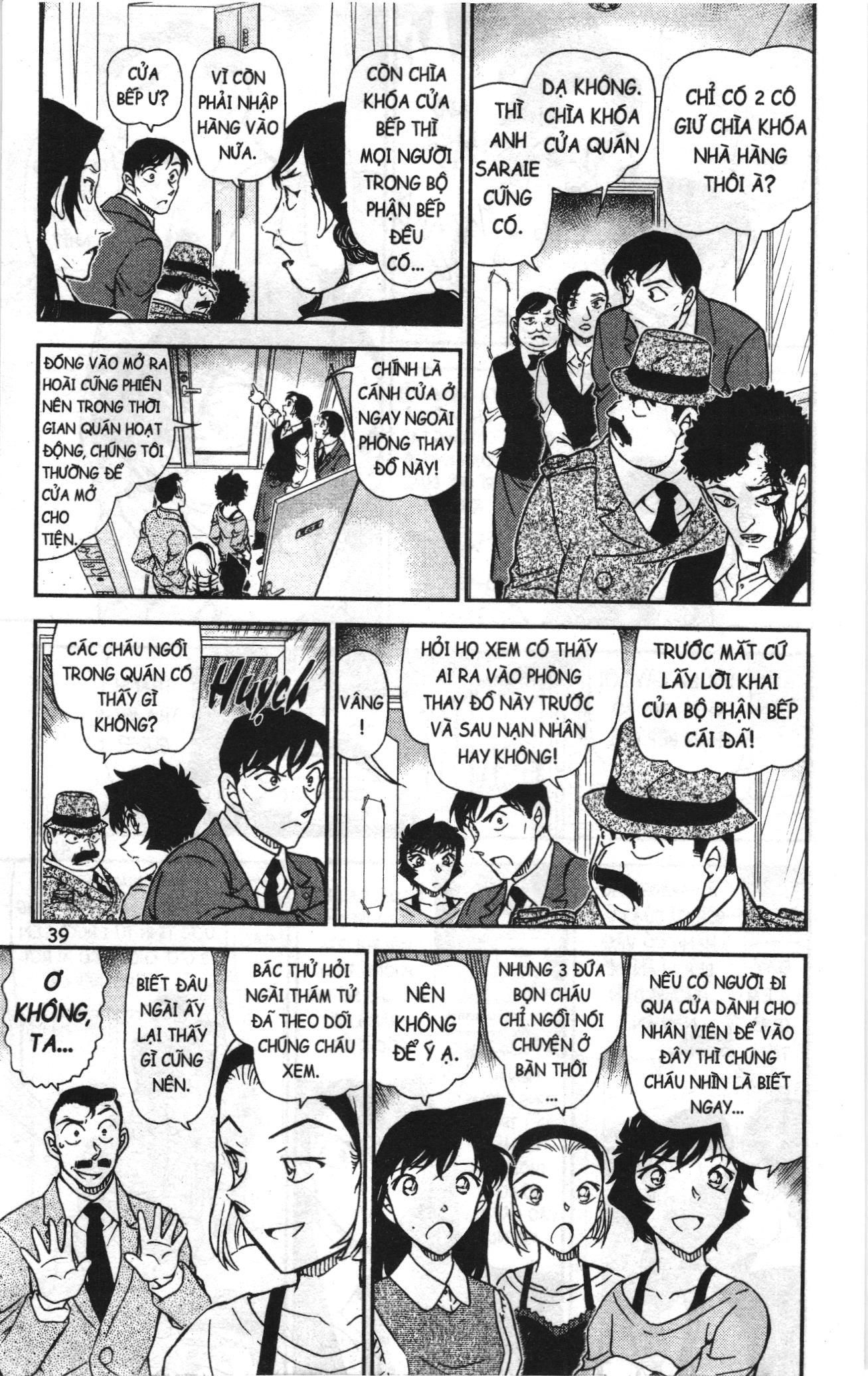 Thám tử lừng danh Conan Loạt truyện tranh: Chapter 1034