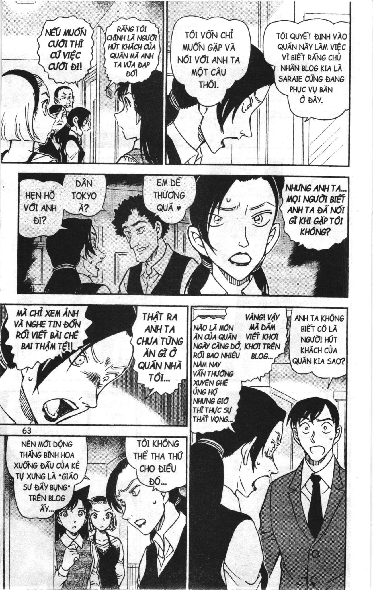 Thám tử lừng danh Conan Loạt truyện tranh: Chapter 1035