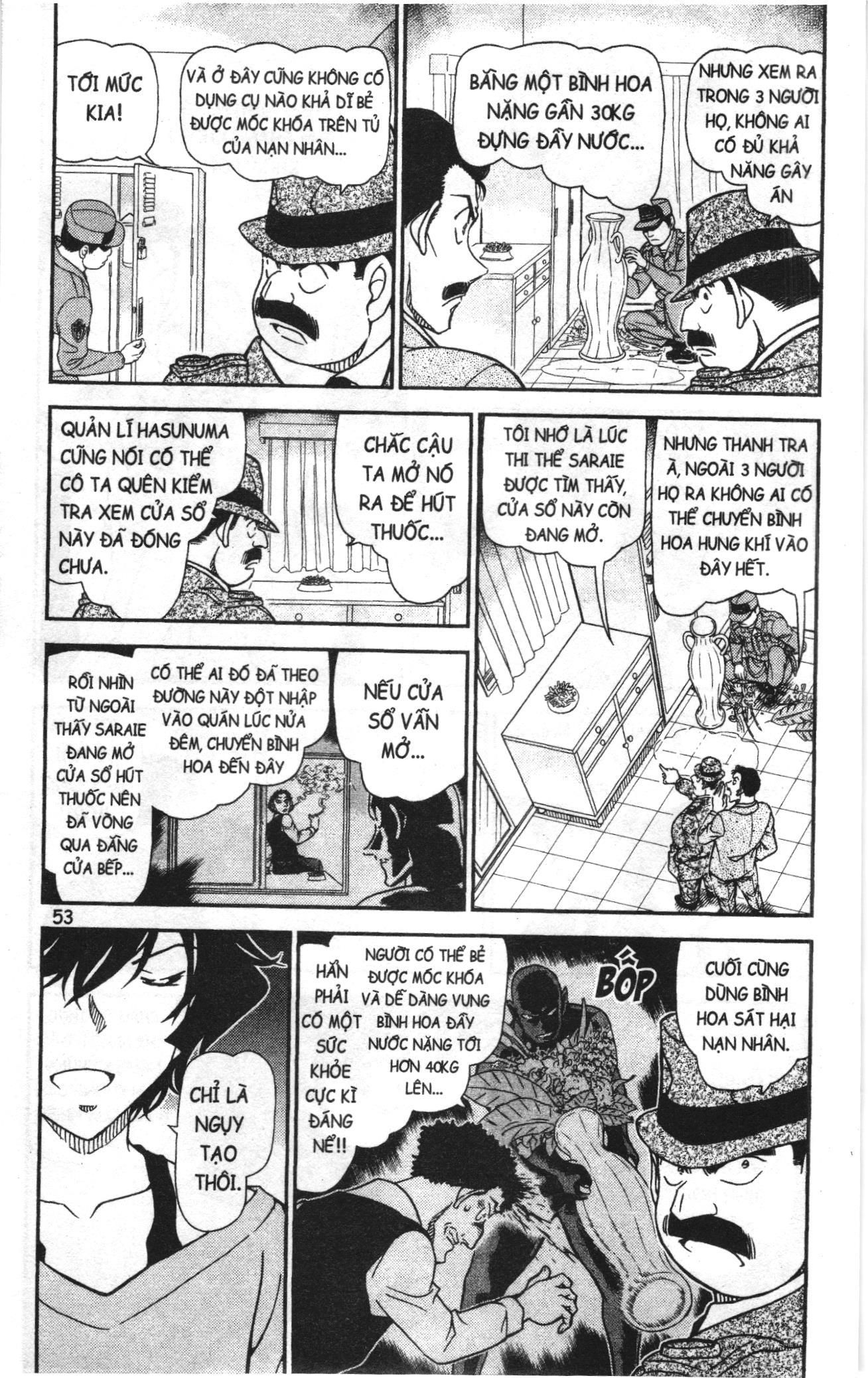 Thám tử lừng danh Conan Loạt truyện tranh: Chapter 1035