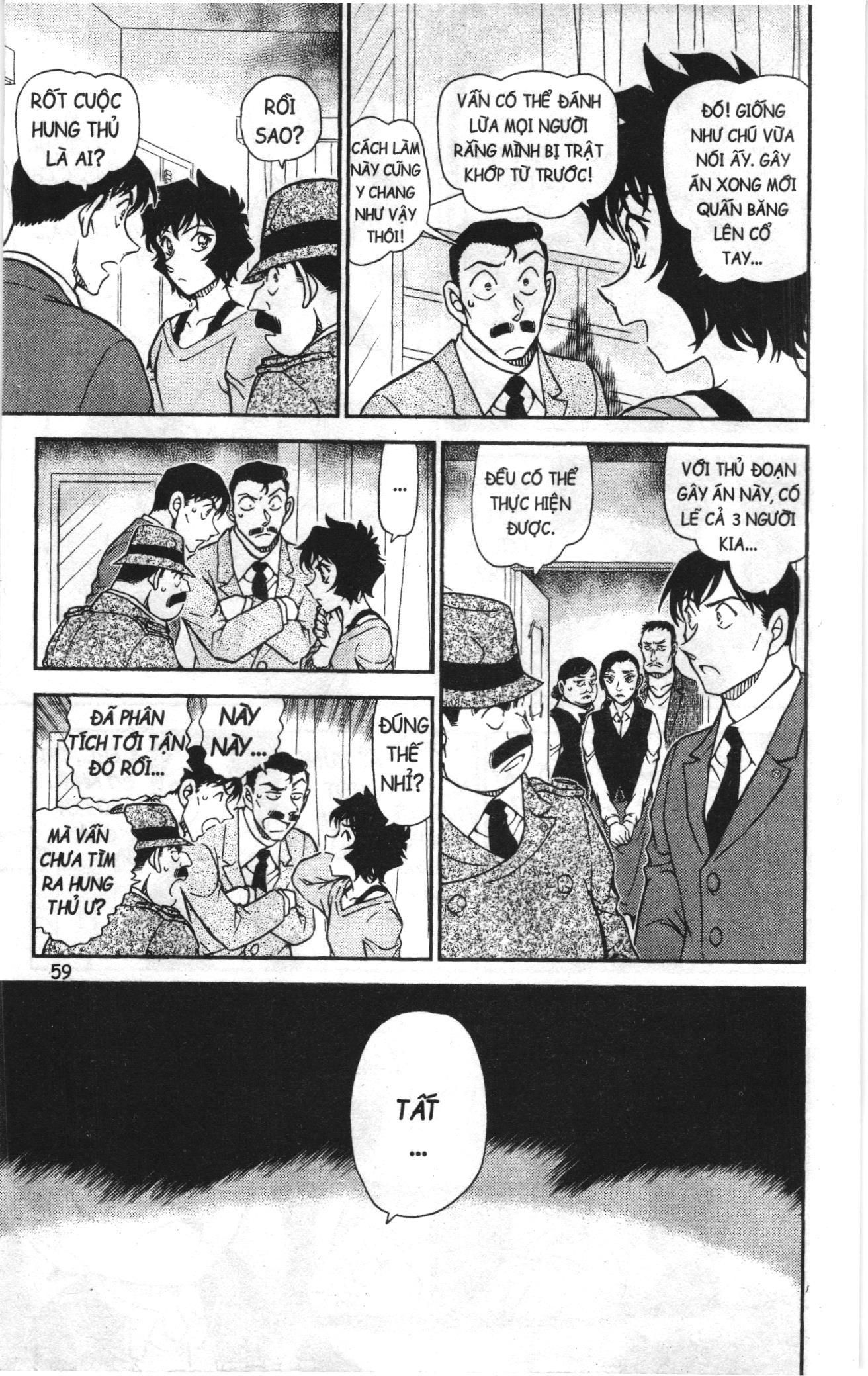 Thám tử lừng danh Conan Loạt truyện tranh: Chapter 1035