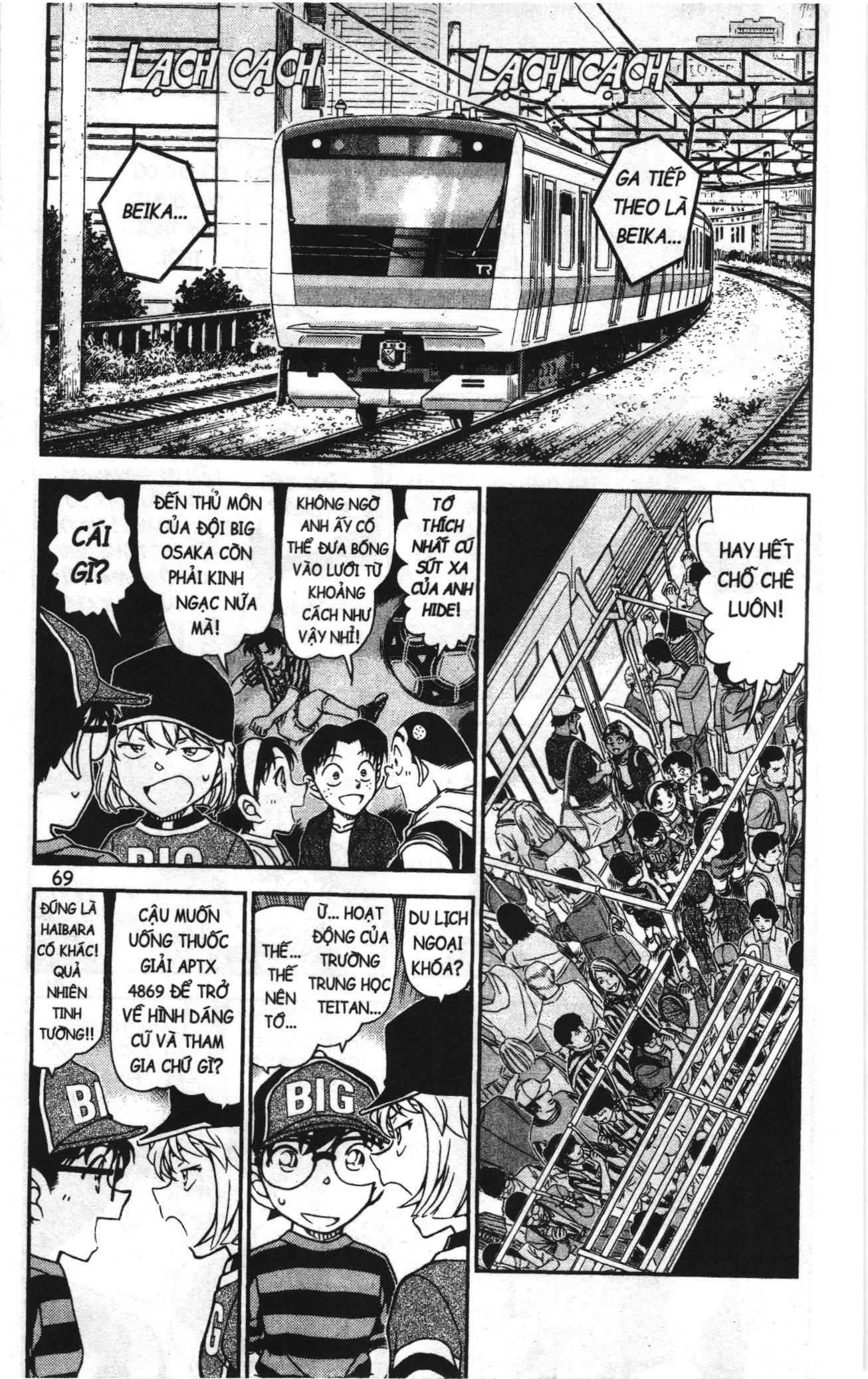 Thám tử lừng danh Conan Loạt truyện tranh: Chapter 1036