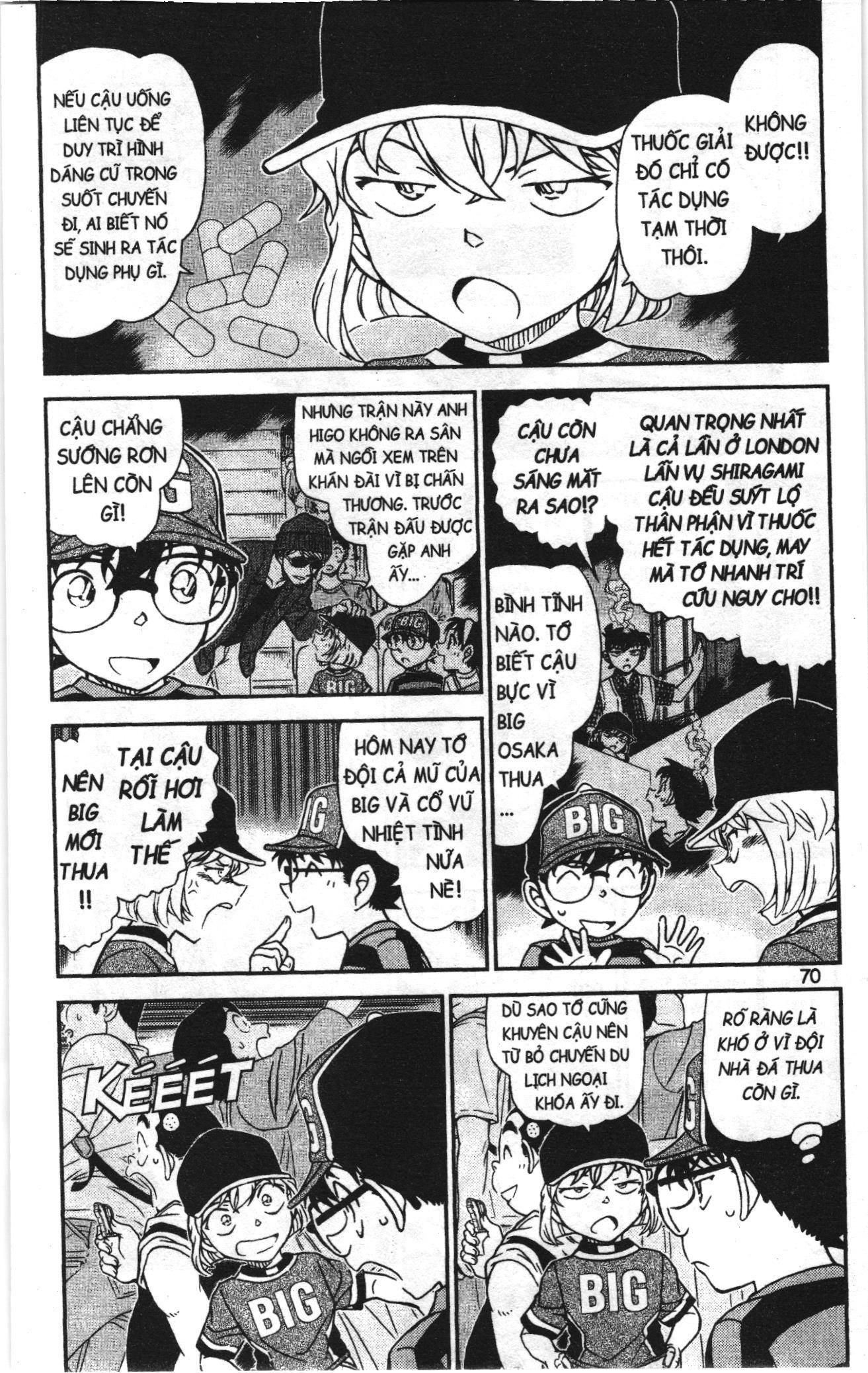 Thám tử lừng danh Conan Loạt truyện tranh: Chapter 1036