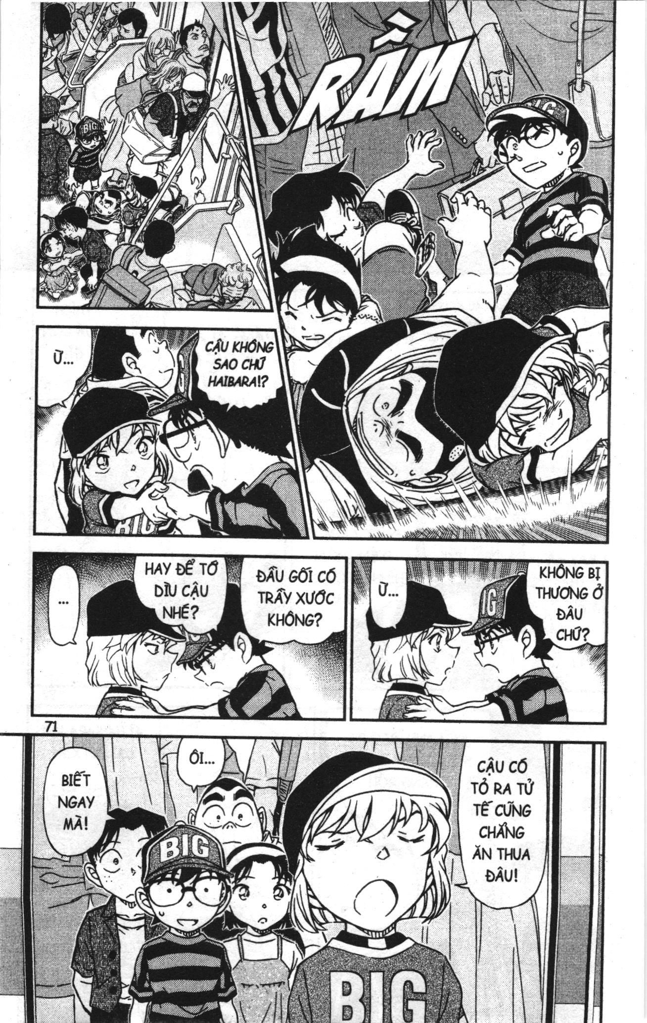 Thám tử lừng danh Conan Loạt truyện tranh: Chapter 1036