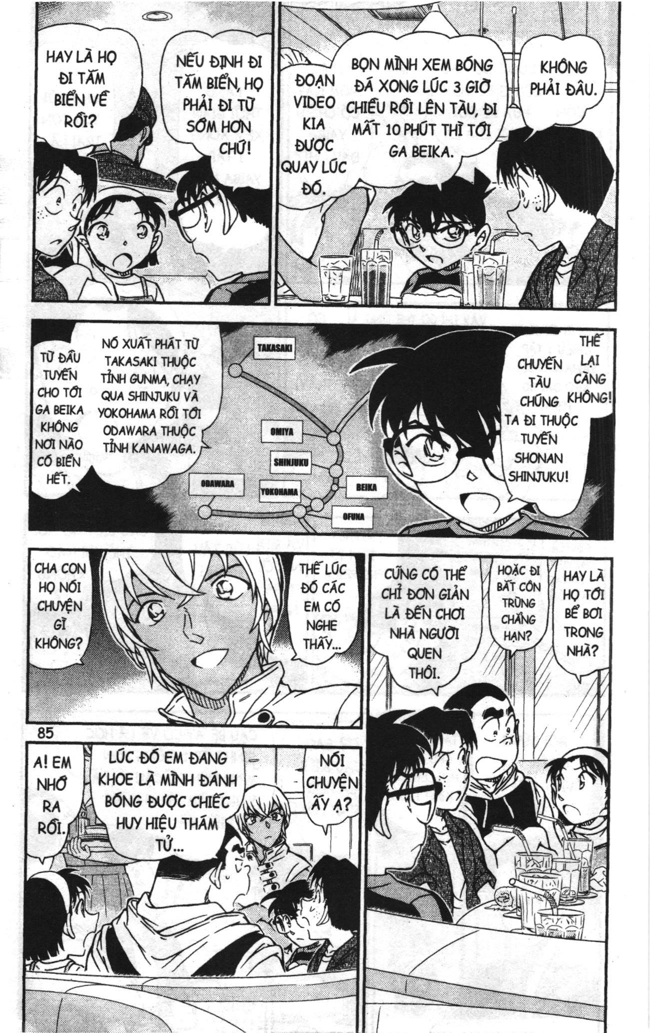 Thám tử lừng danh Conan Loạt truyện tranh: Chapter 1037