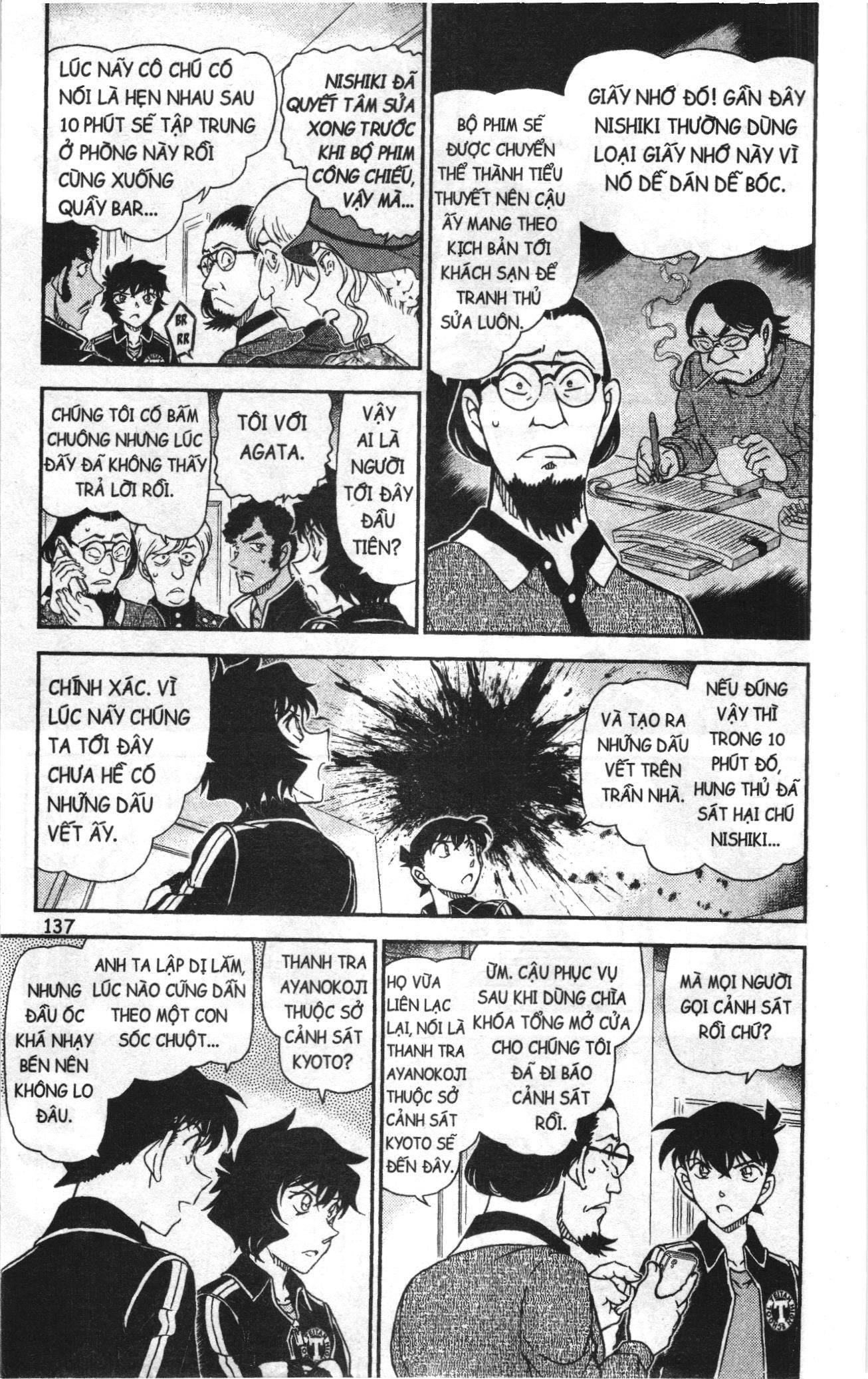 Thám tử lừng danh Conan Loạt truyện tranh: Chapter 1040