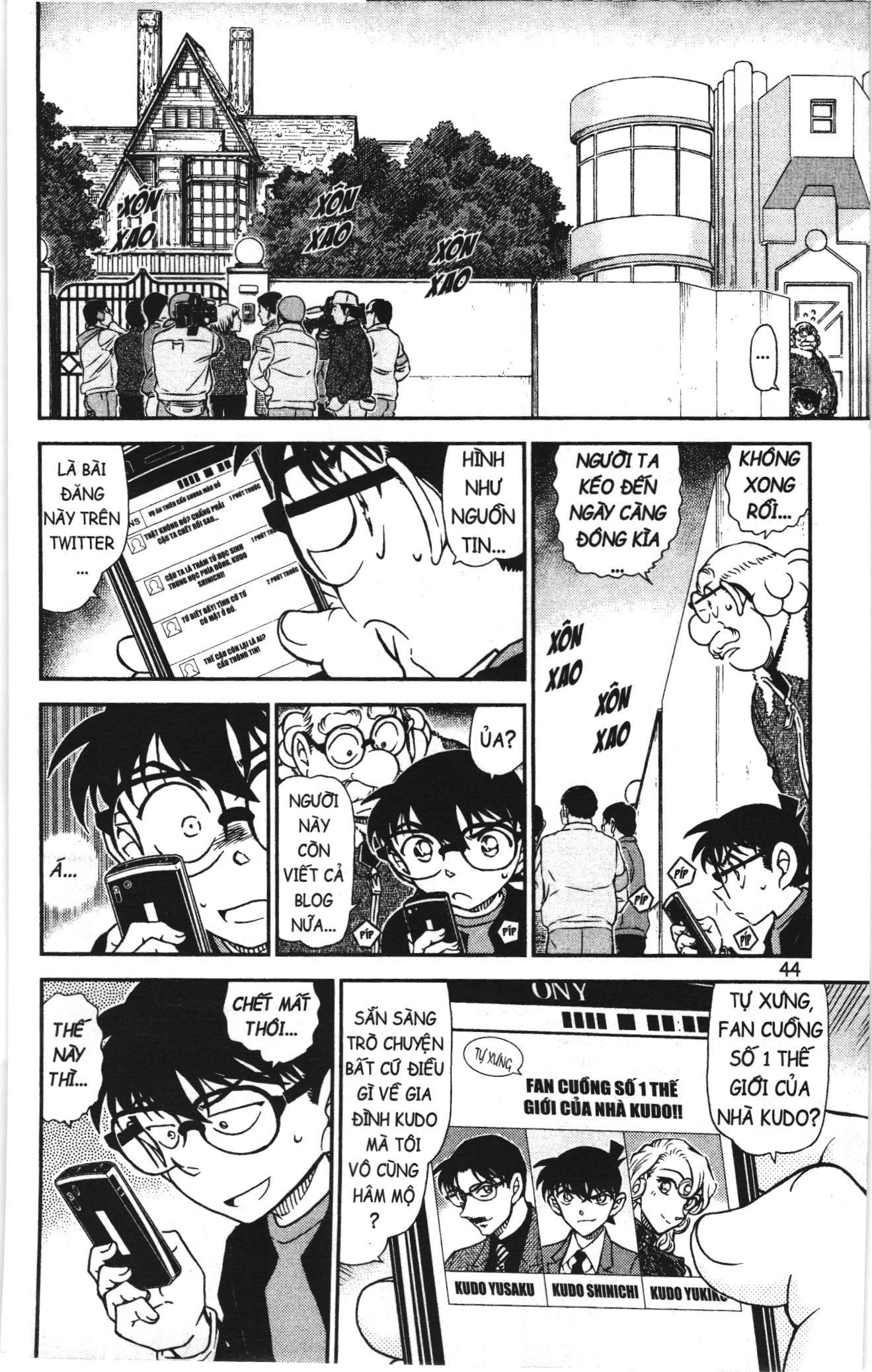 Thám tử lừng danh Conan Loạt truyện tranh: Chapter 1045
