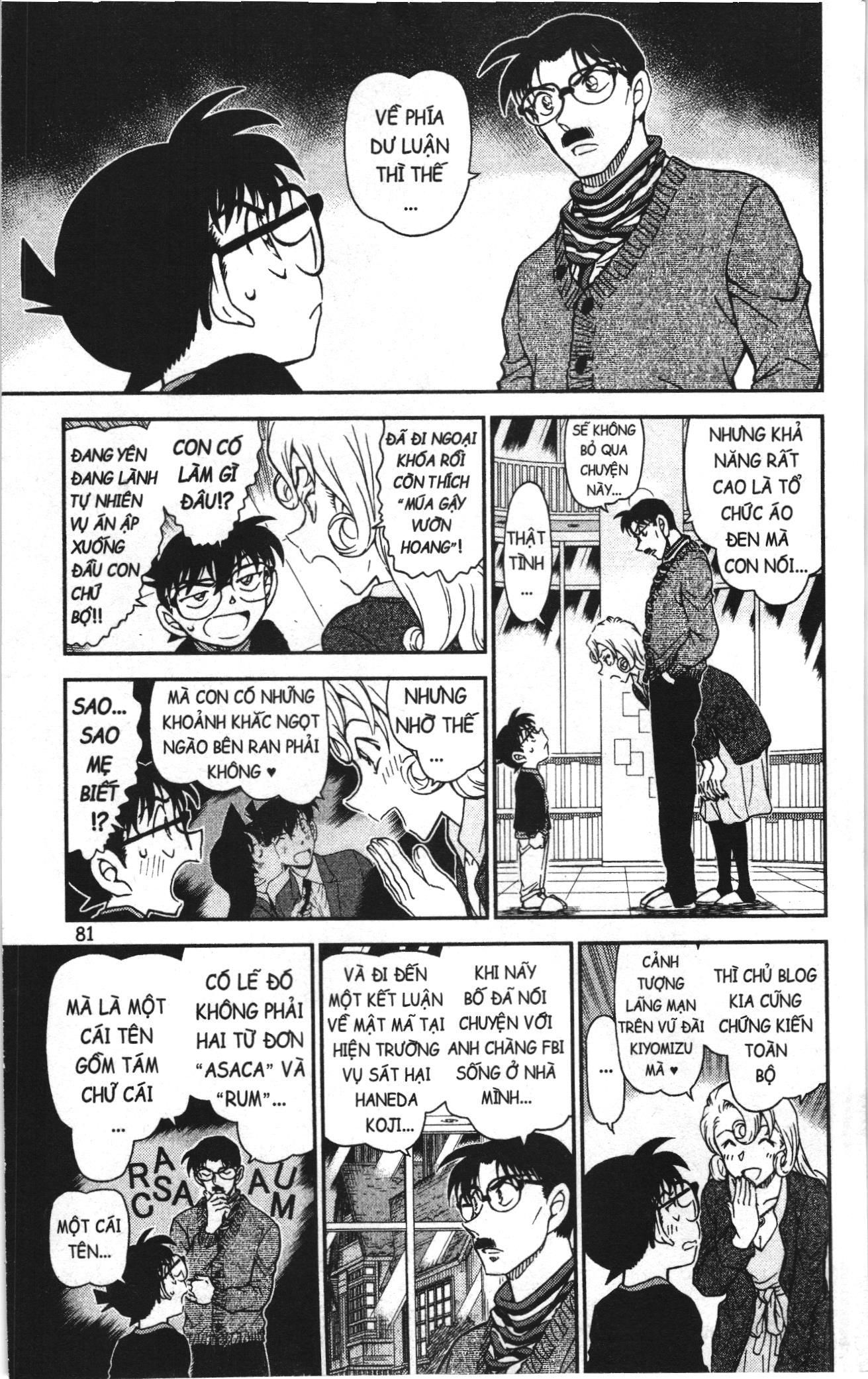 Thám tử lừng danh Conan Loạt truyện tranh: Chapter 1047