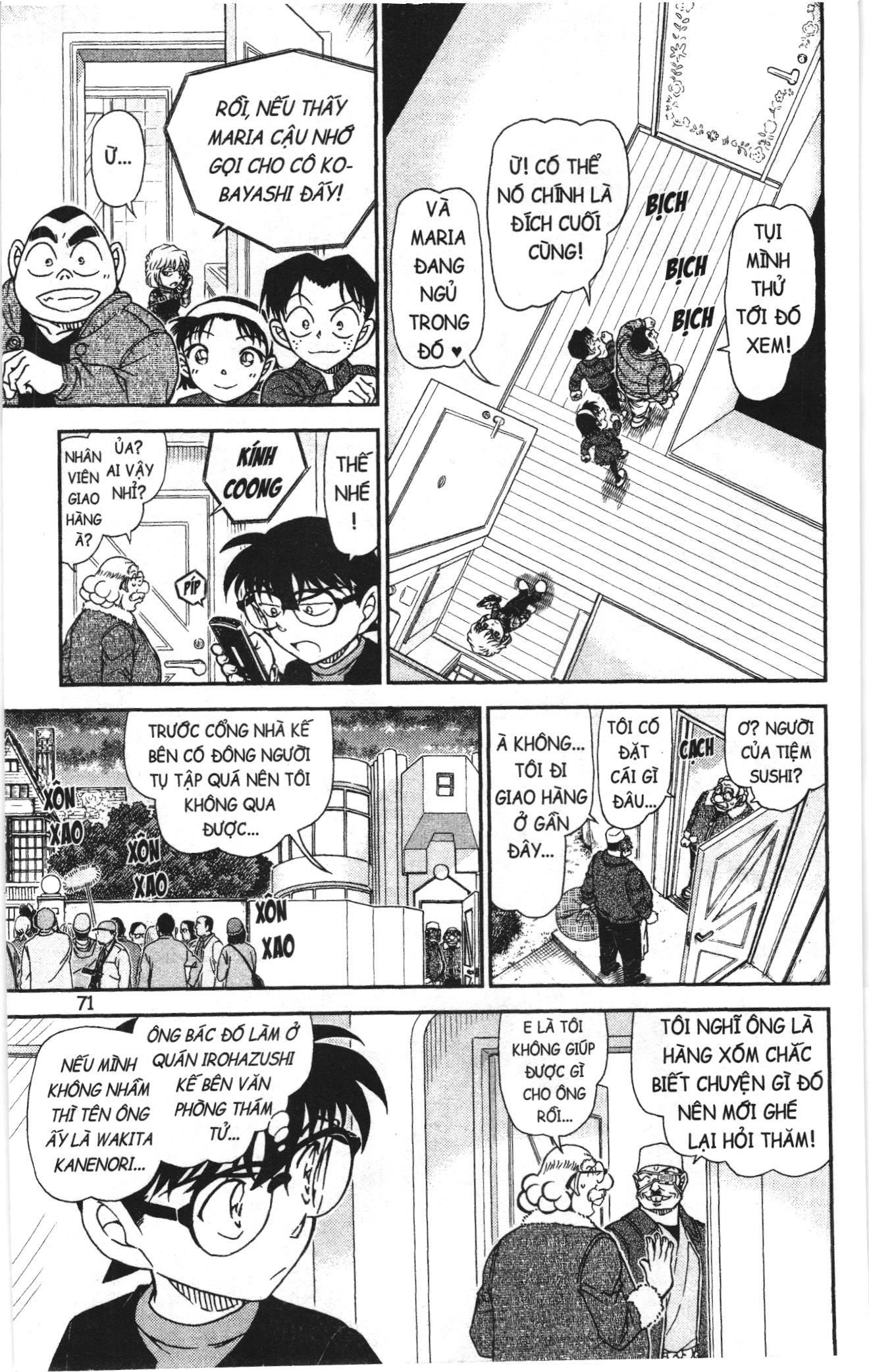 Thám tử lừng danh Conan Loạt truyện tranh: Chapter 1047