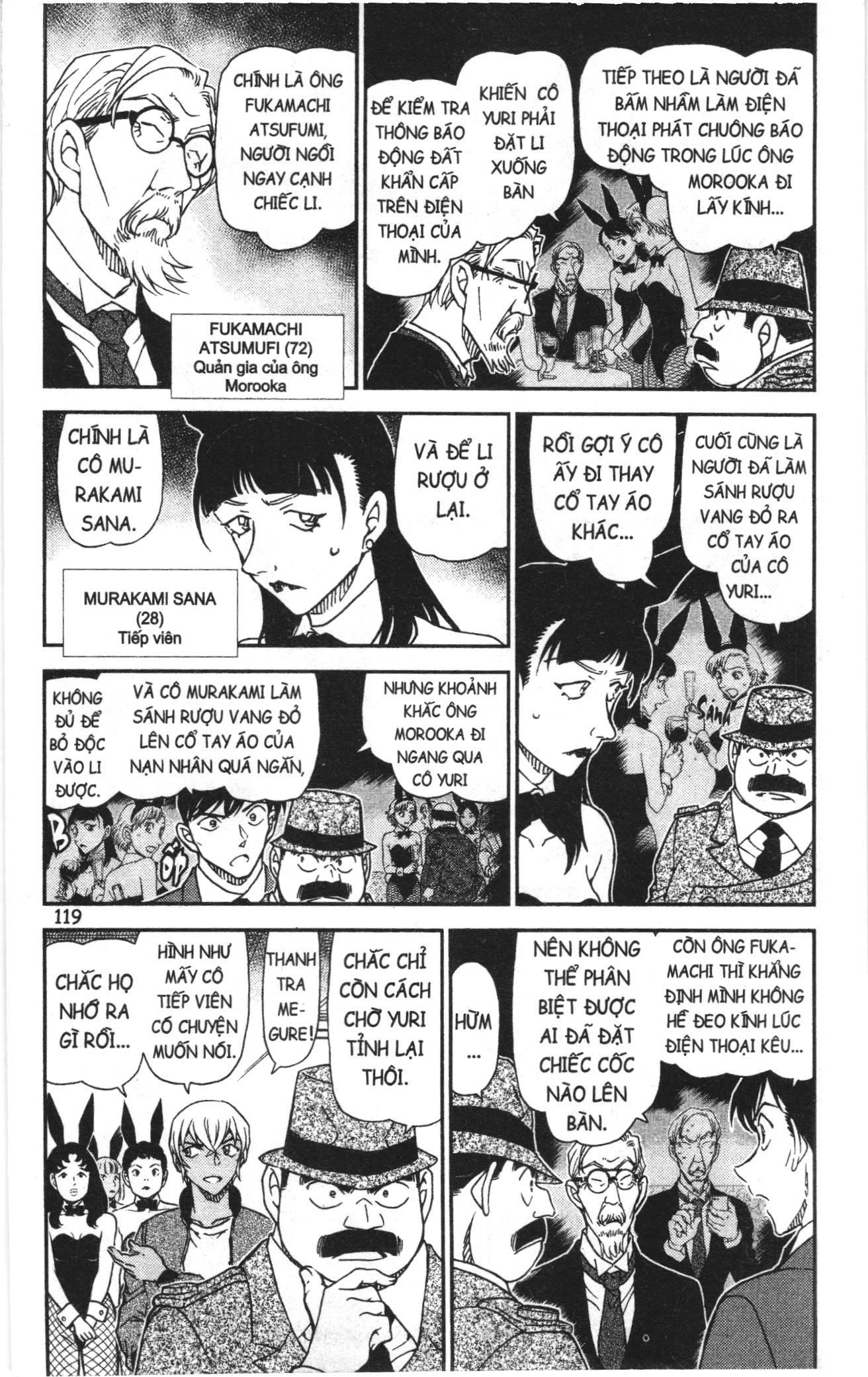 Thám tử lừng danh Conan Loạt truyện tranh: Chapter 1050