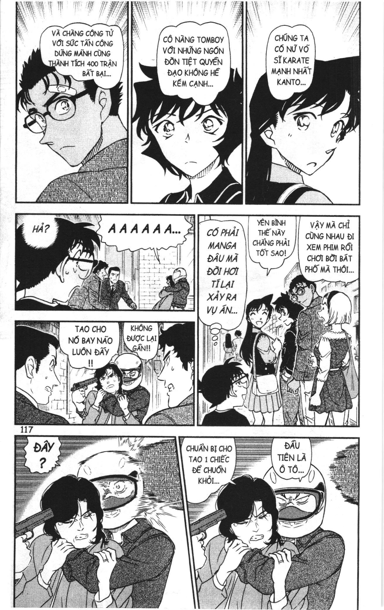 Thám tử lừng danh Conan Loạt truyện tranh: Chapter 1061