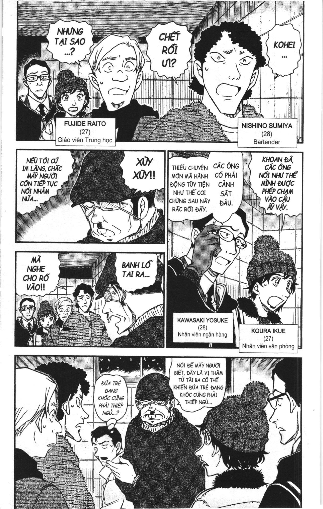 Thám tử lừng danh Conan Loạt truyện tranh: Chapter 1068