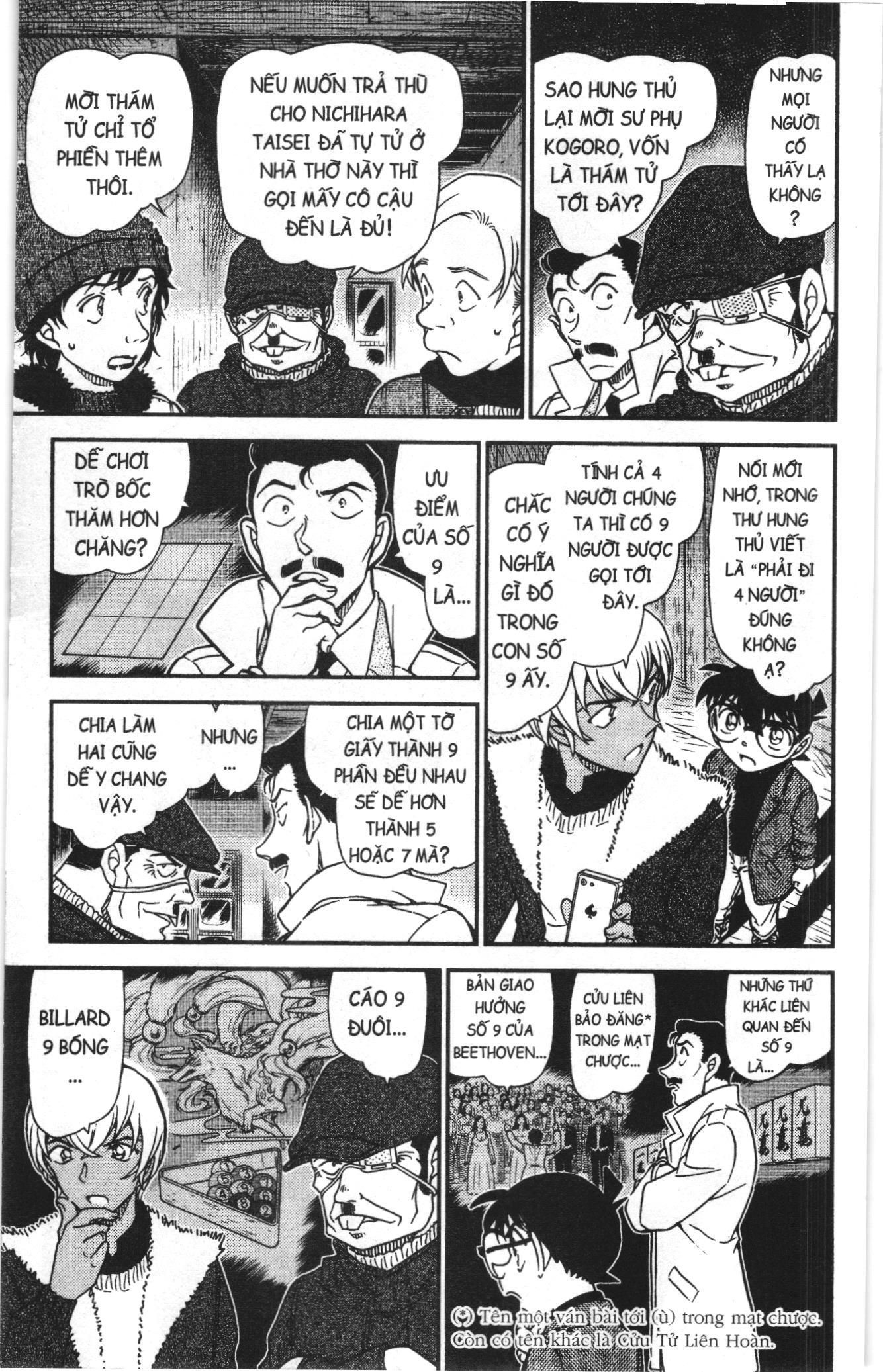 Thám tử lừng danh Conan Loạt truyện tranh: Chapter 1069