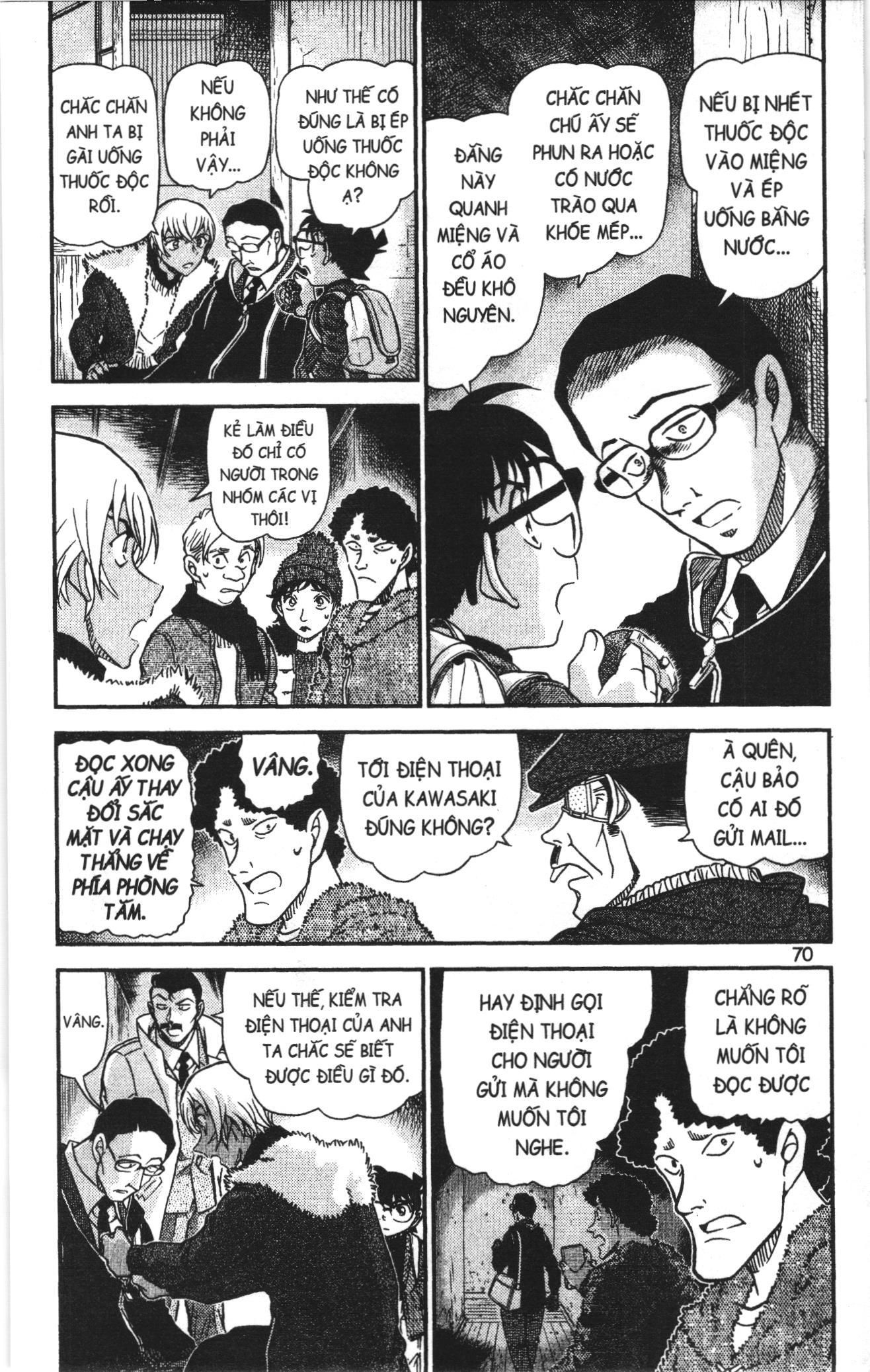 Thám tử lừng danh Conan Loạt truyện tranh: Chapter 1069