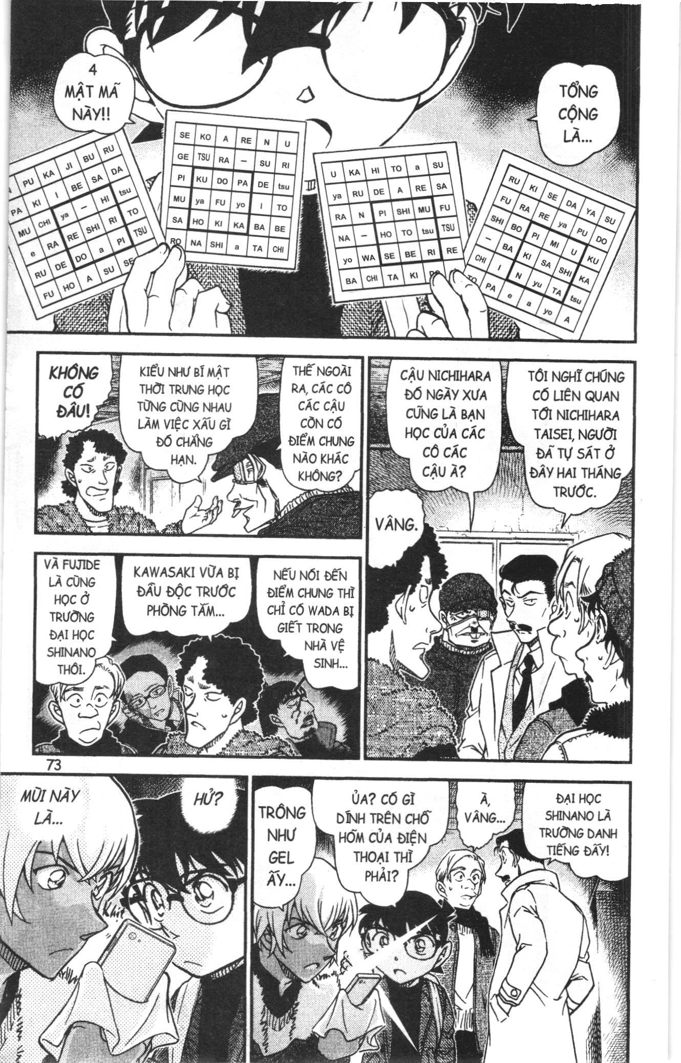 Thám tử lừng danh Conan Loạt truyện tranh: Chapter 1069