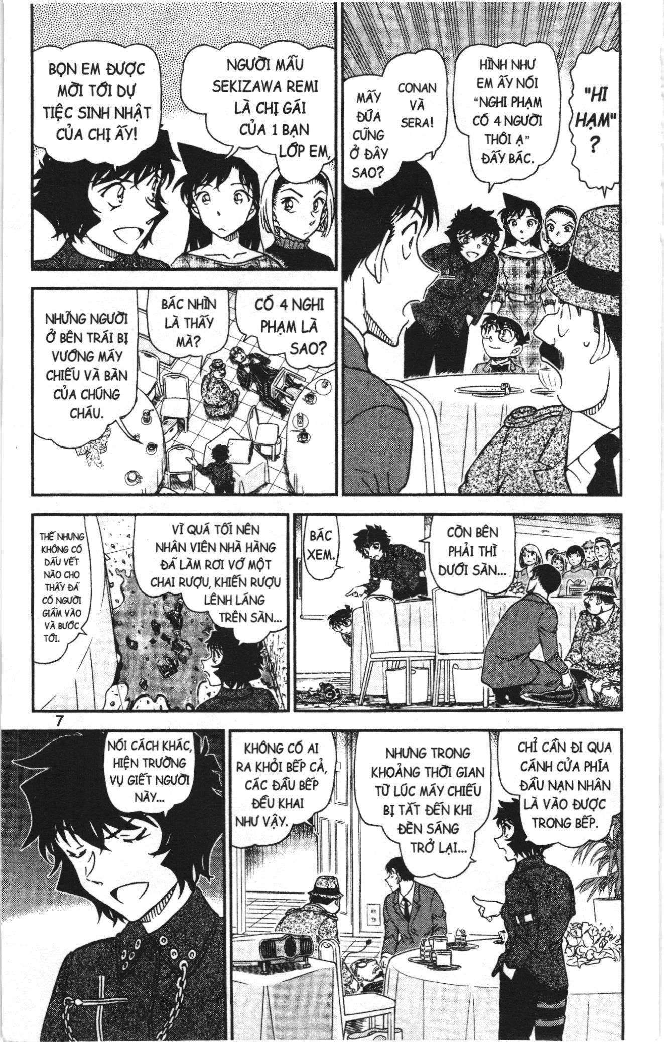 Thám tử lừng danh Conan Loạt truyện tranh: Chapter 1088