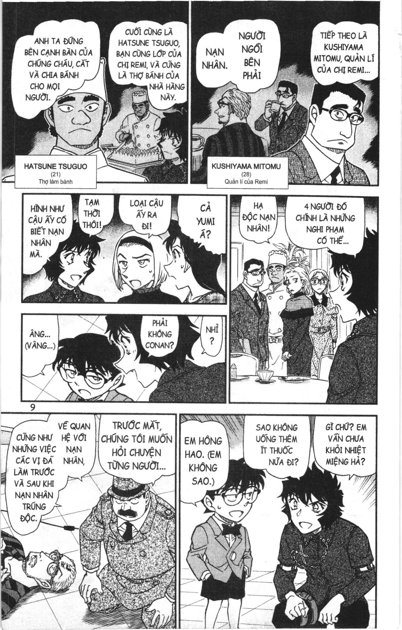 Thám tử lừng danh Conan Loạt truyện tranh: Chapter 1088